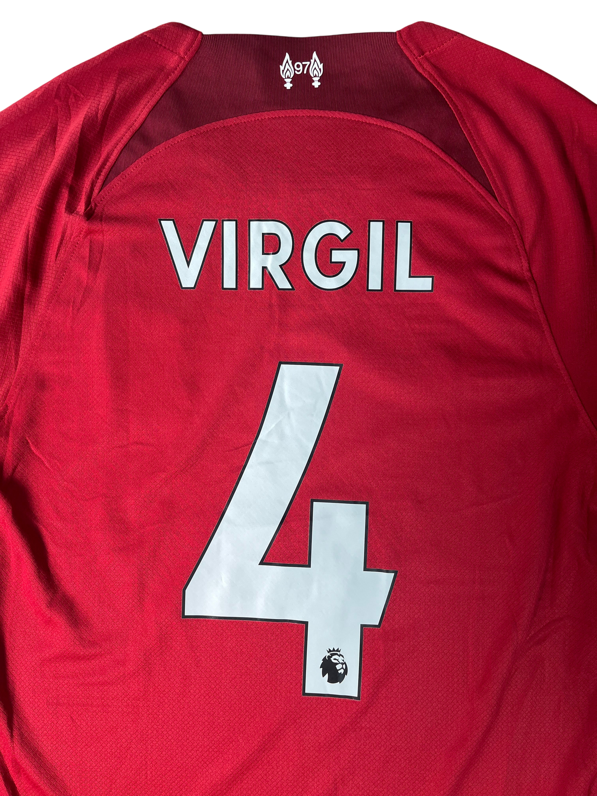 Jersey Liverpool Local 2022 2023 Virgil van Dijk *C/Etiquetas* (S)