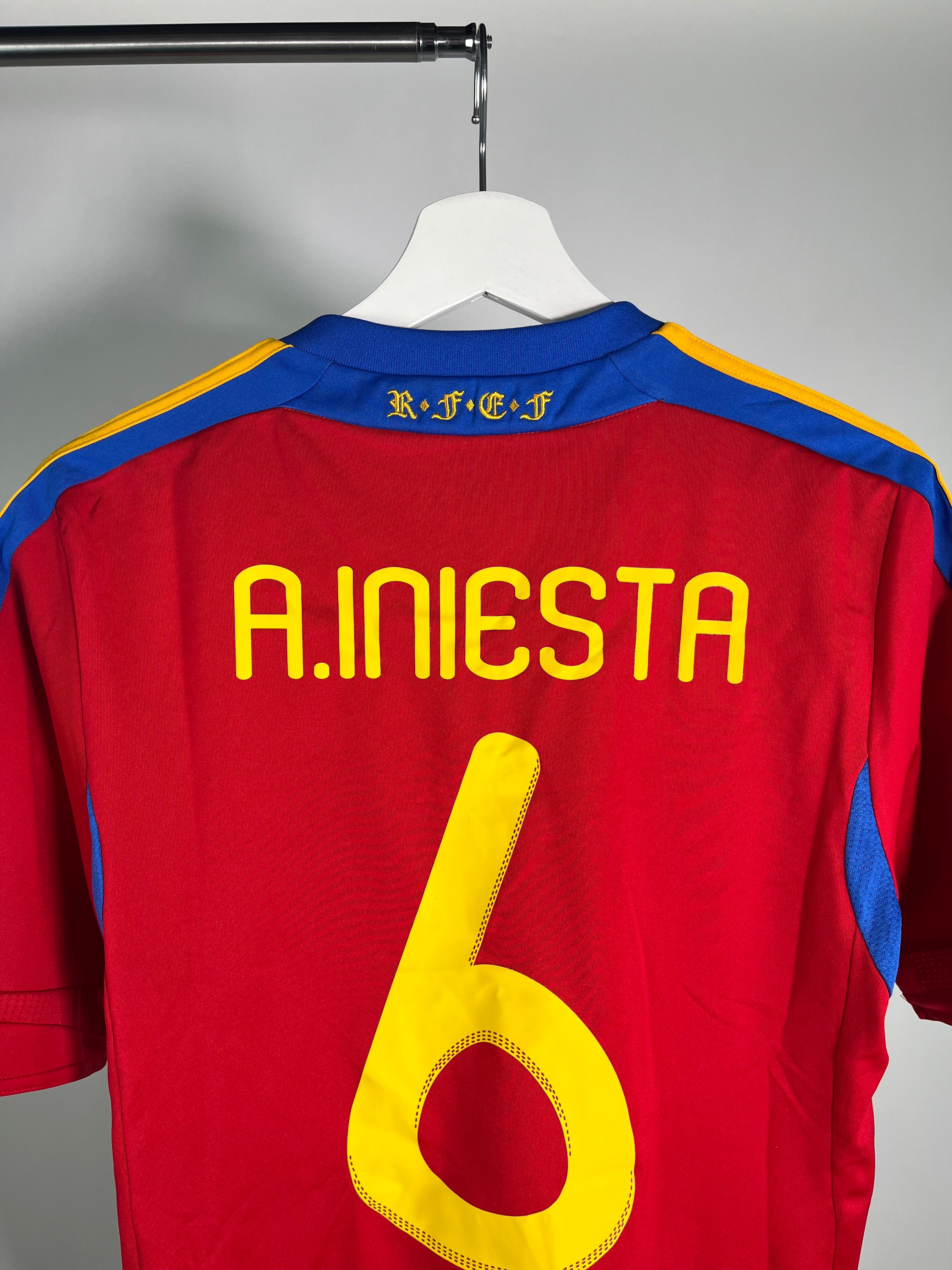 Jersey España 2011 2012 Andrés Iniesta (S)