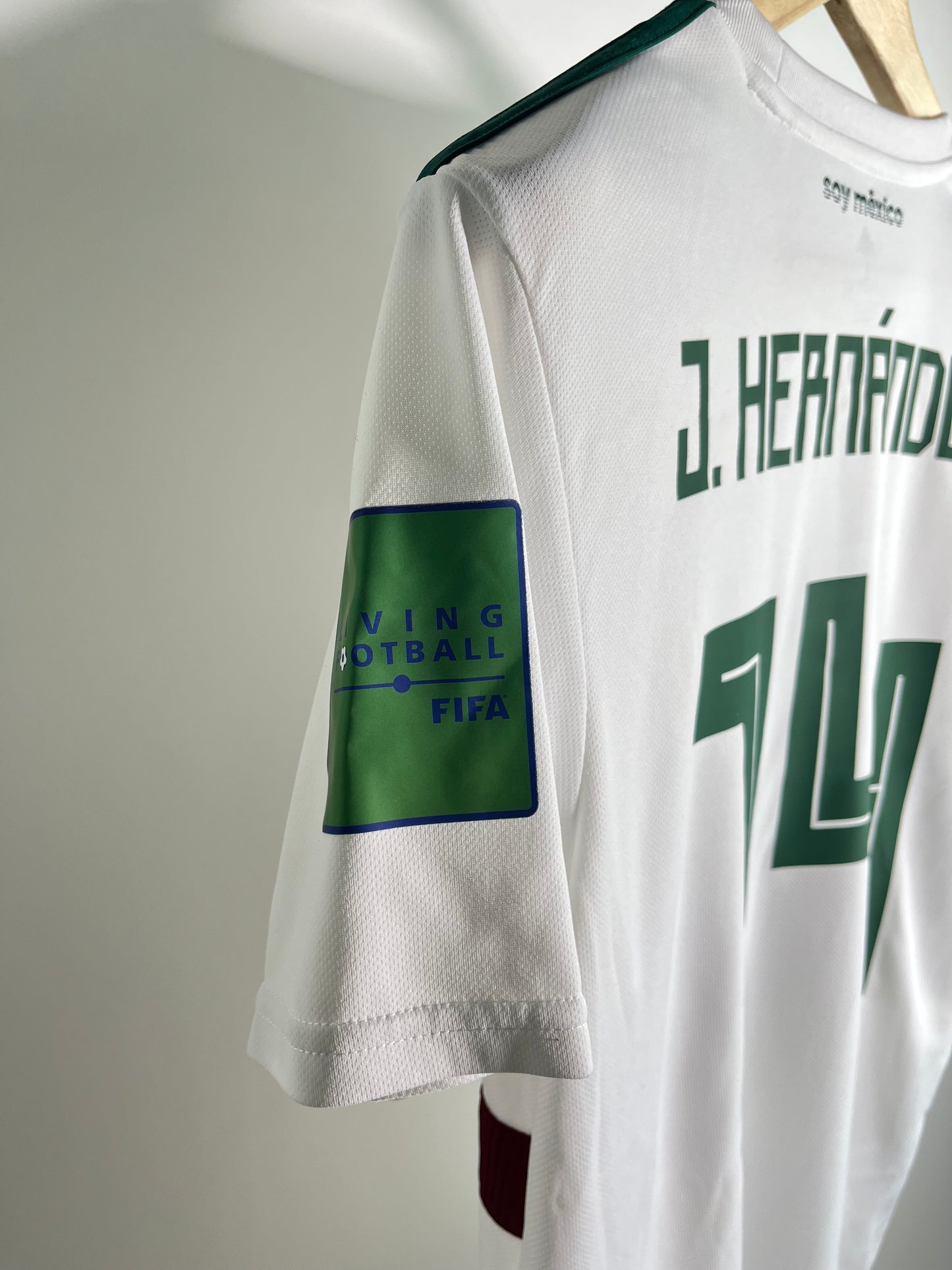 Jersey México Visita 2018 2019 *Match Detail vs Corea del Sur* Javier Hernández (L)