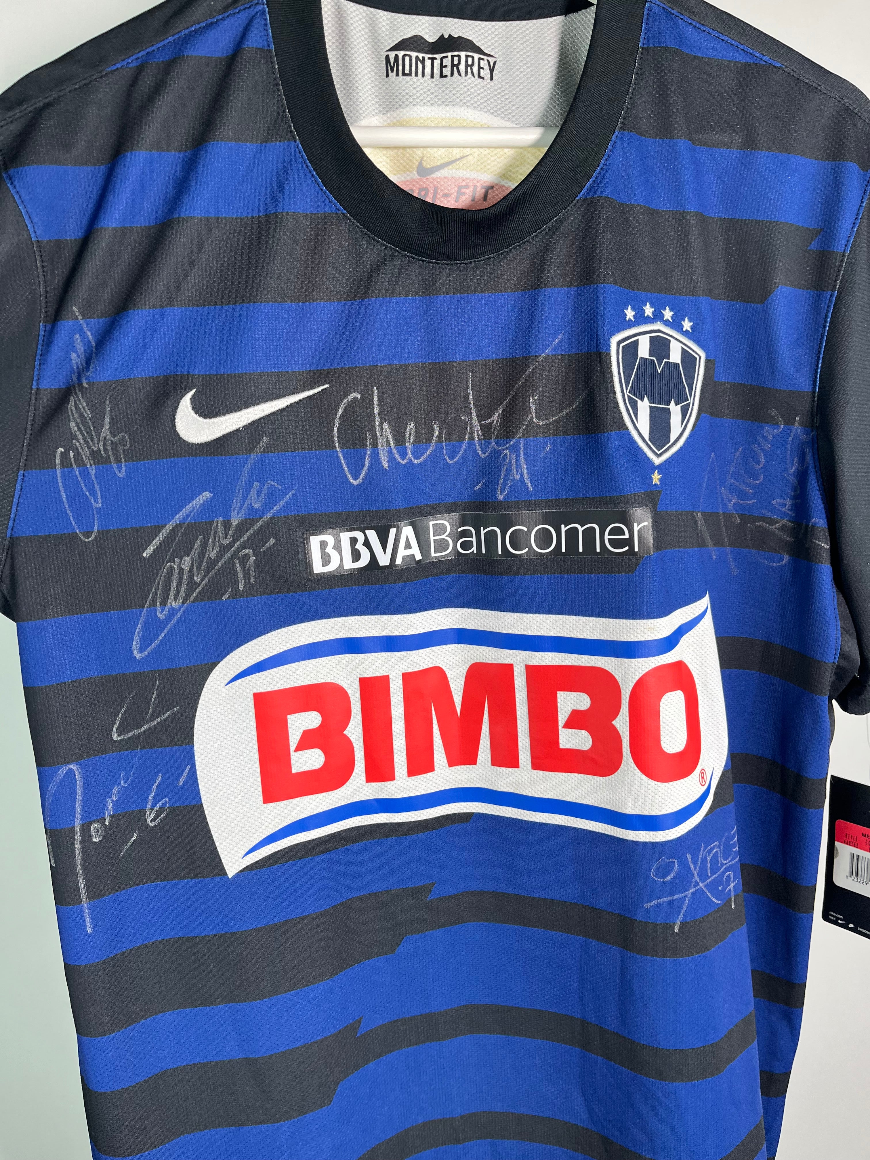 Jersey Rayados Monterrey Tercera 2011 2012 Autografiada *C/Etiquetas* (L)