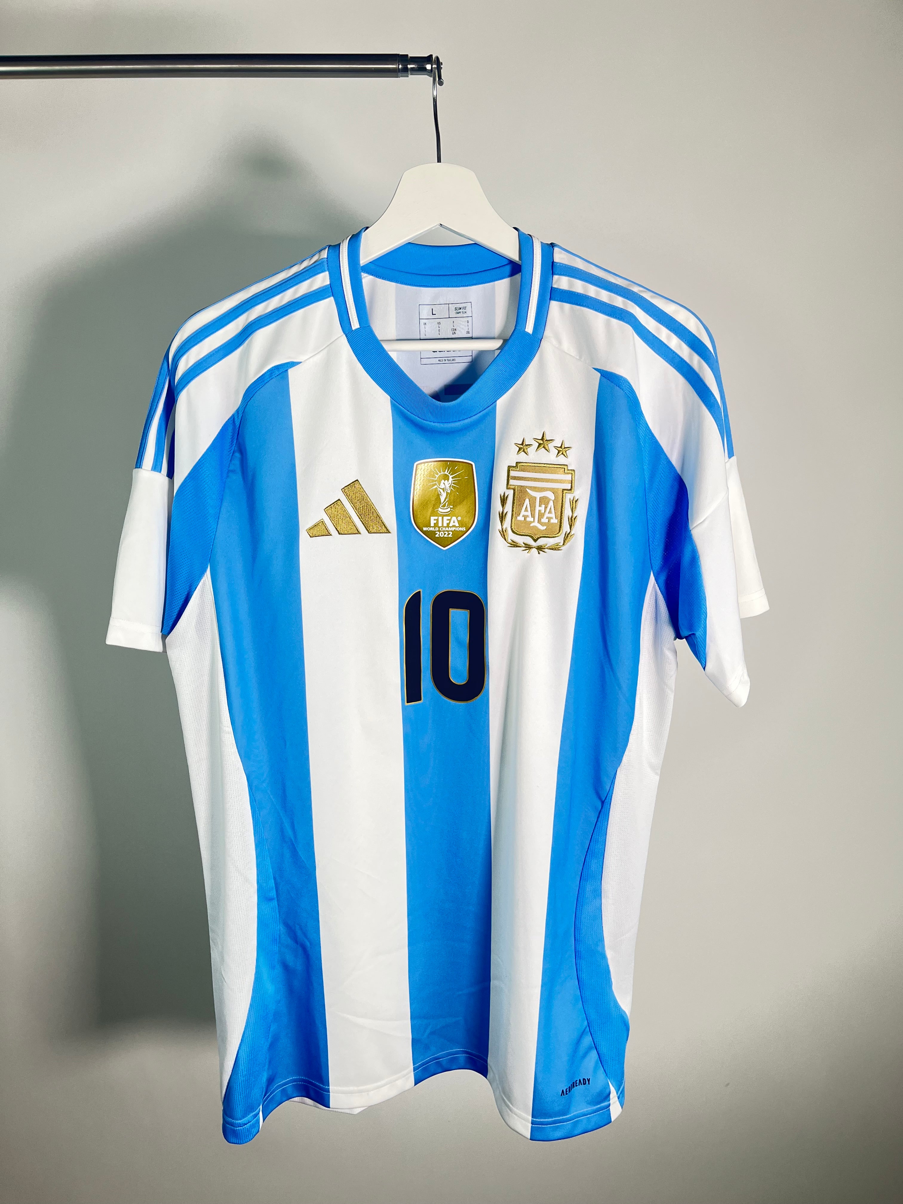 Jersey Argentina Local 2024 2026 Lionel Messi (L)