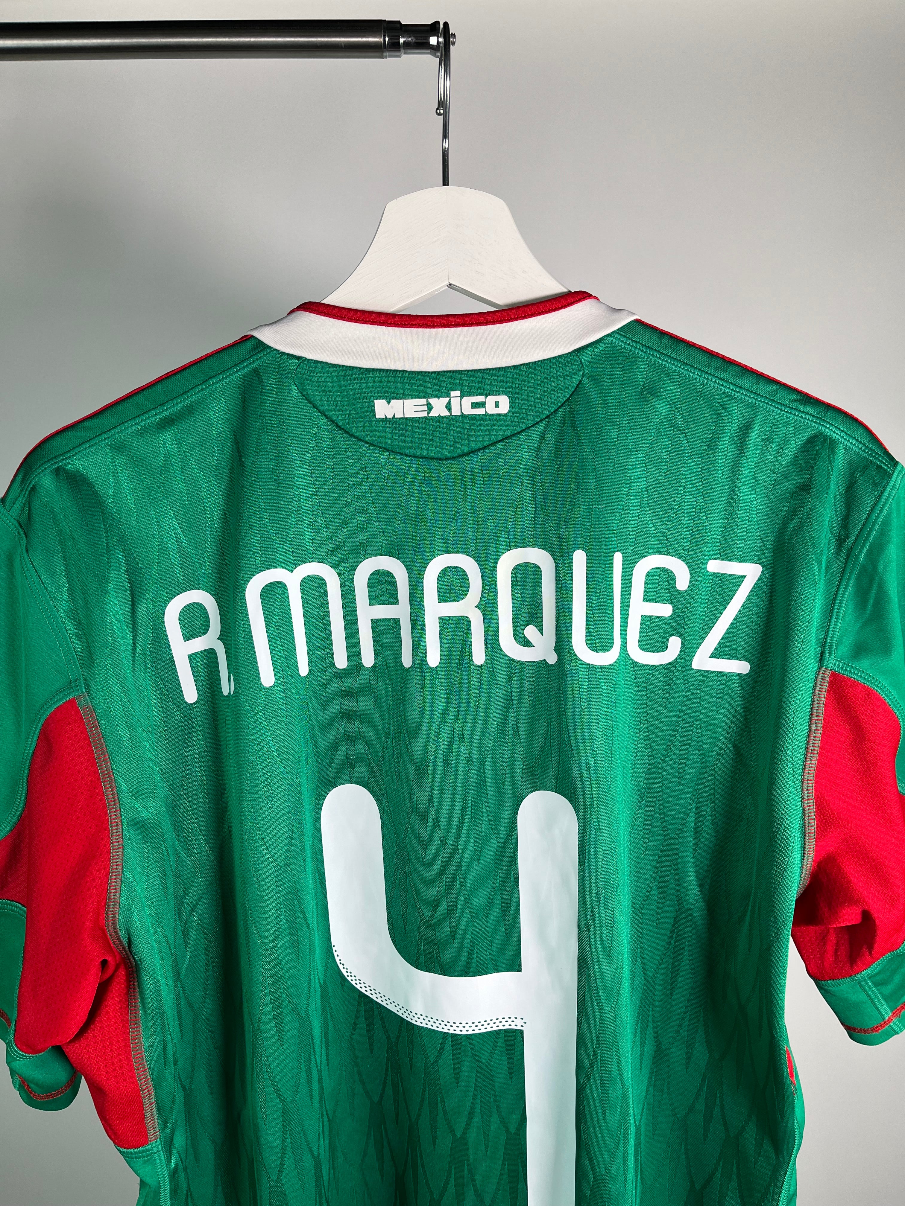 Jersey México Local 2010 2011 *Match Detail vs Francia* Rafael Márquez (M)