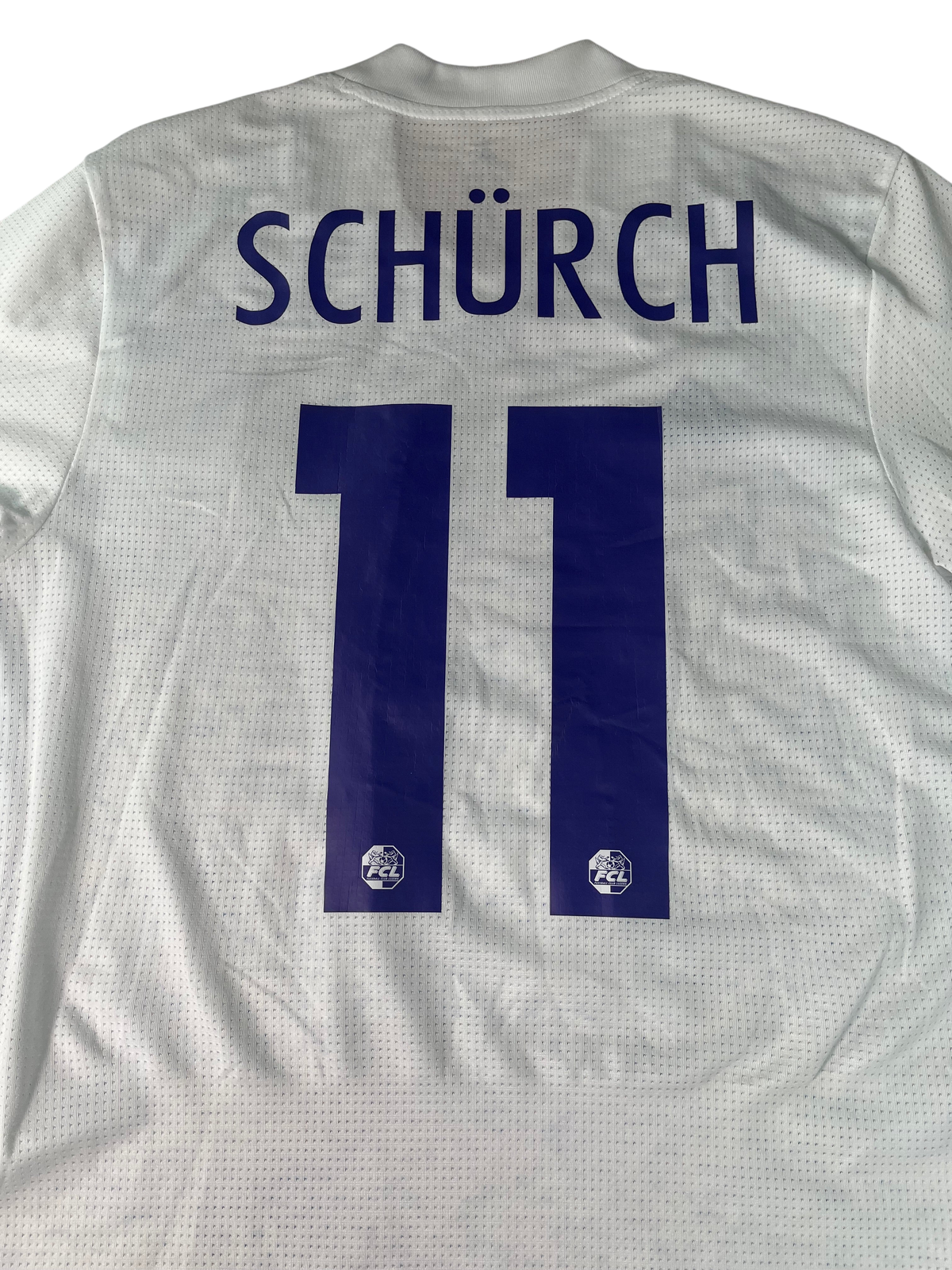 Jersey FC Lucerna Visita 2018 2019 Versión Jugador Pascal Schürpf (L)