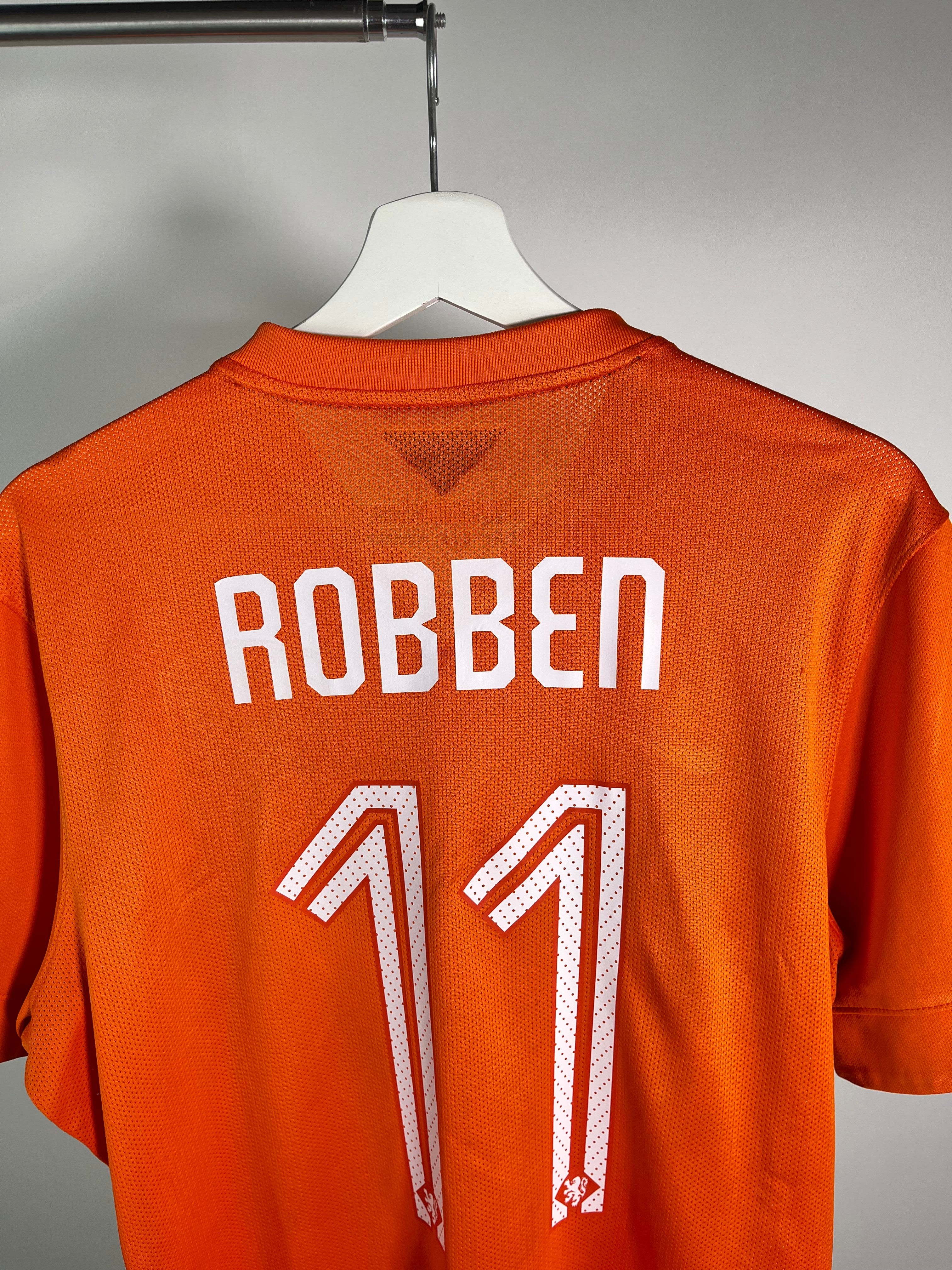 Jersey Holanda Local 2014 2015 Versión Jugador Arjen Robben (L)