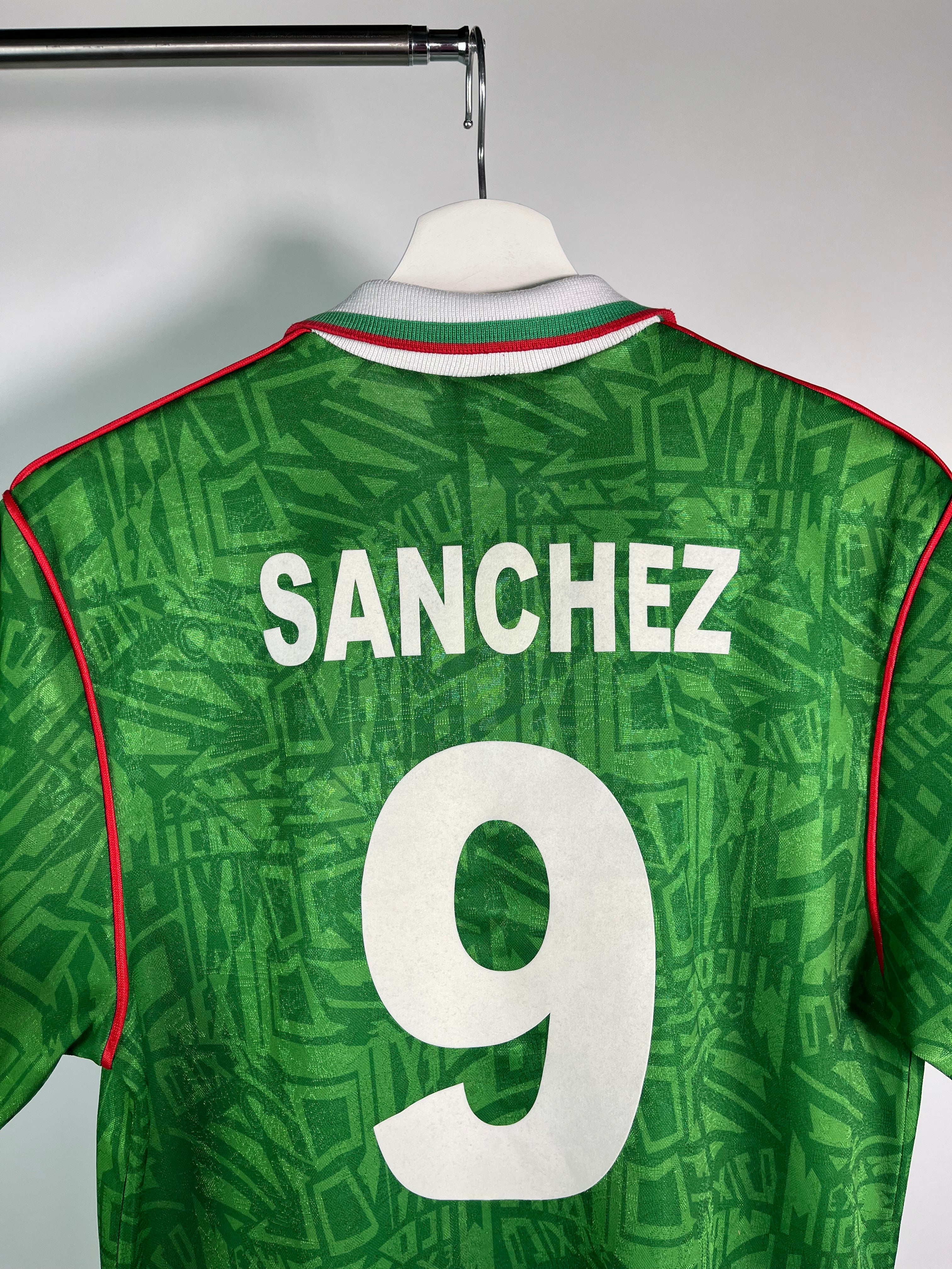Jersey México Local 1994 1995 Versión Jugador Hugo Sanchez (S)