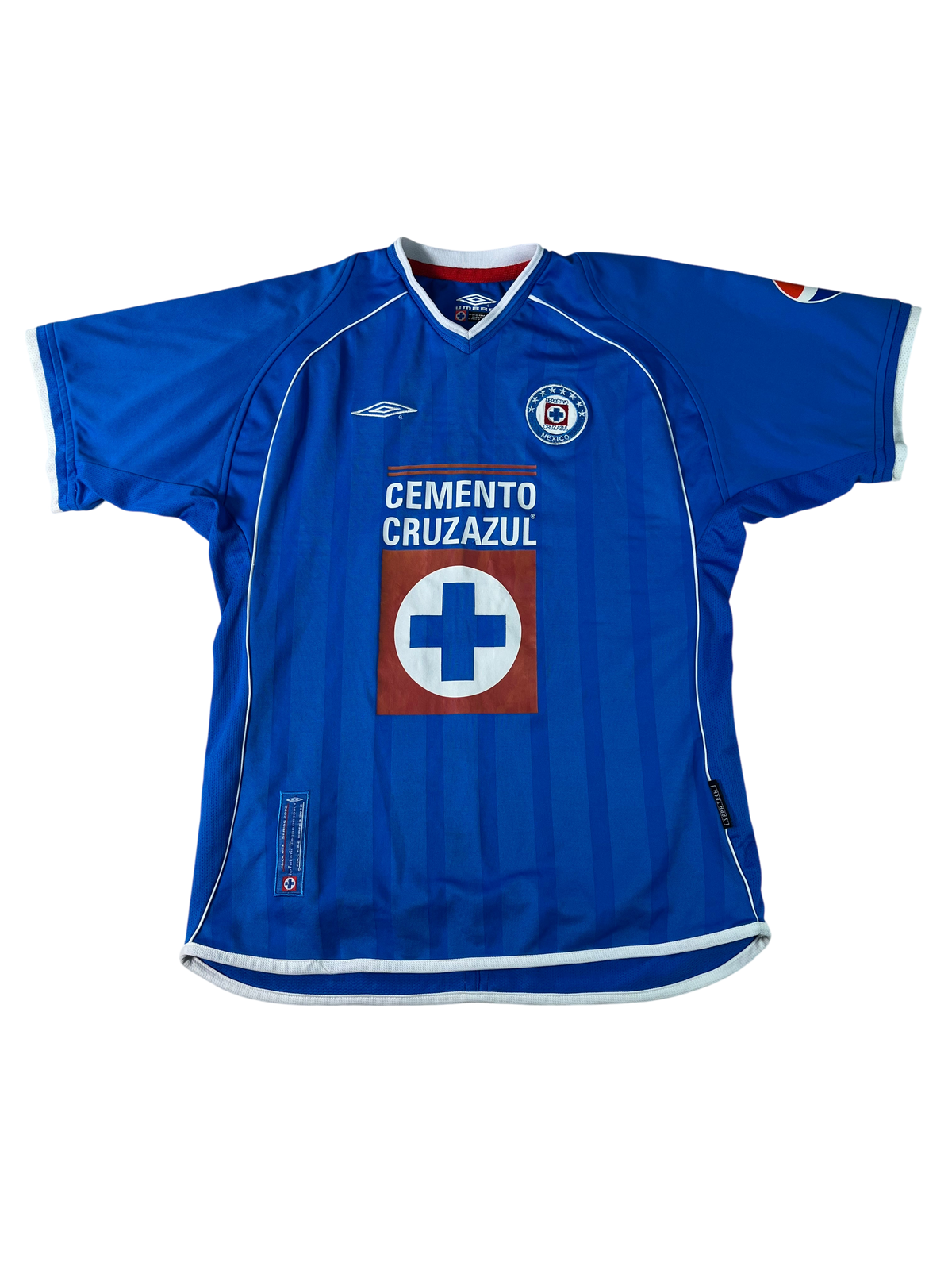 Jersey Cruz Azul Local 2002 2003 (XL Niño)