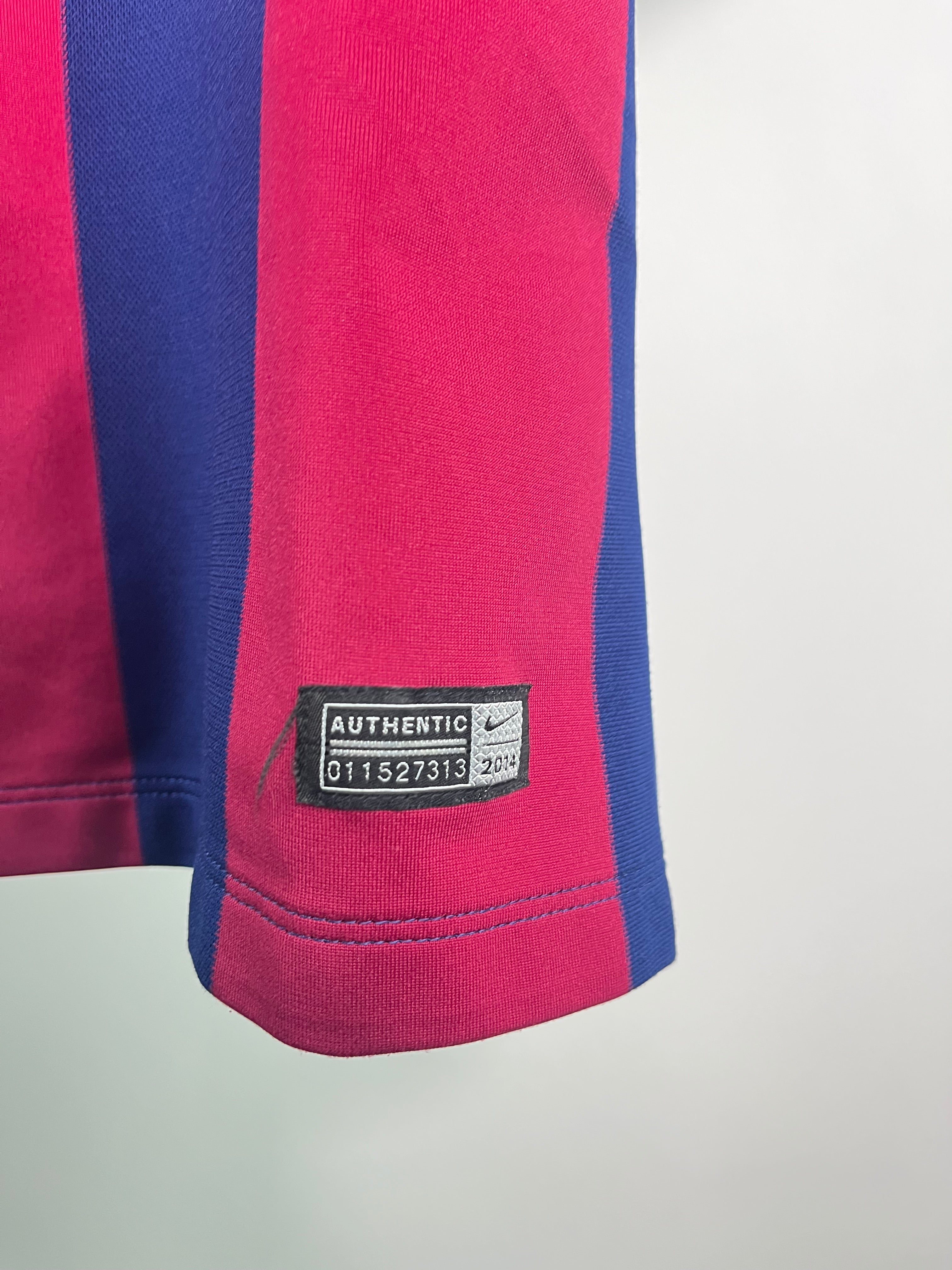 Jersey Barcelona Local 2014 2015 Lionel Messi (L)