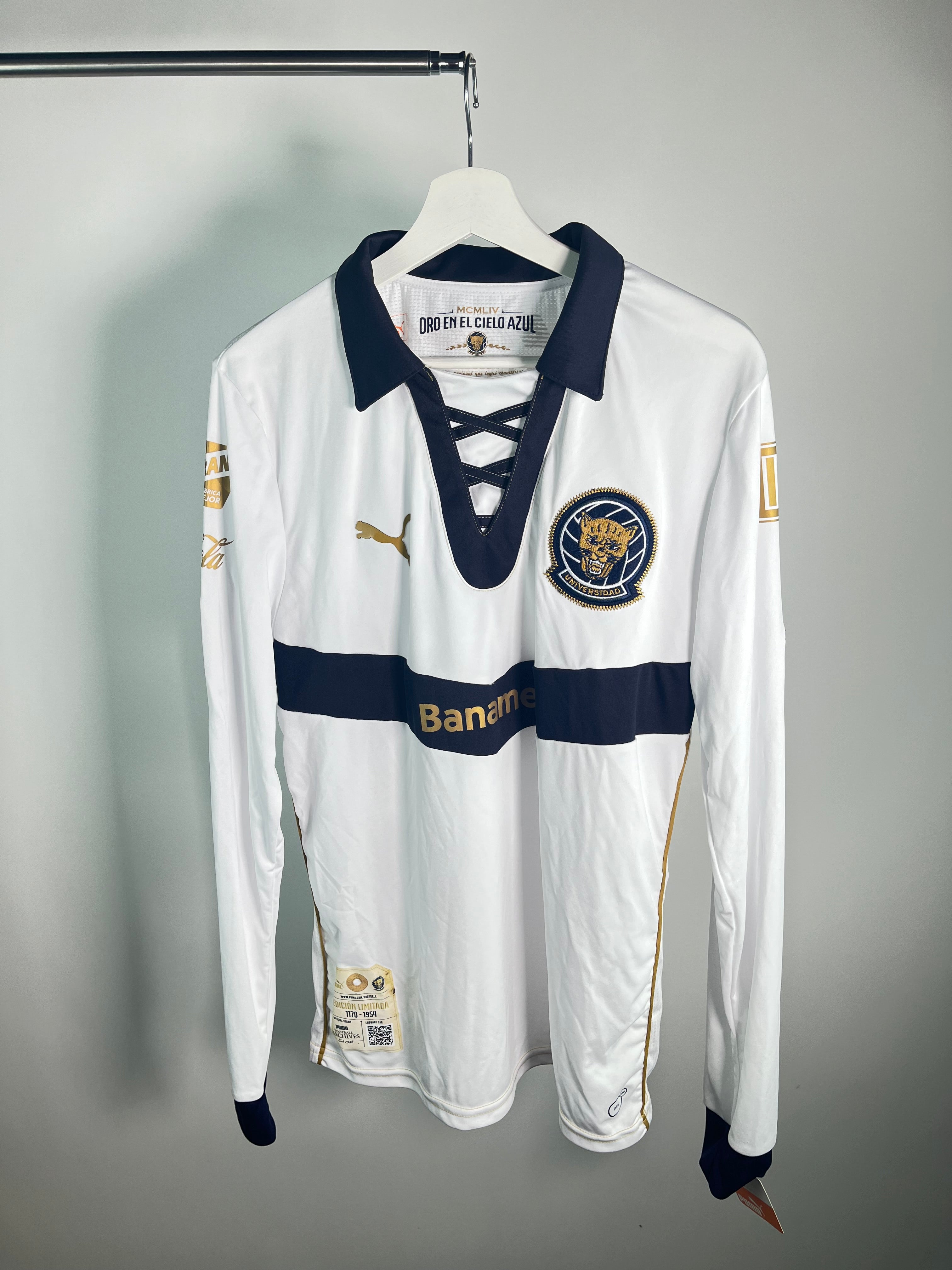 Jersey Pumas Especial Aniversario 2013 2014 Manga Larga *C/Etiquetas e Incluye Caja* (L)
