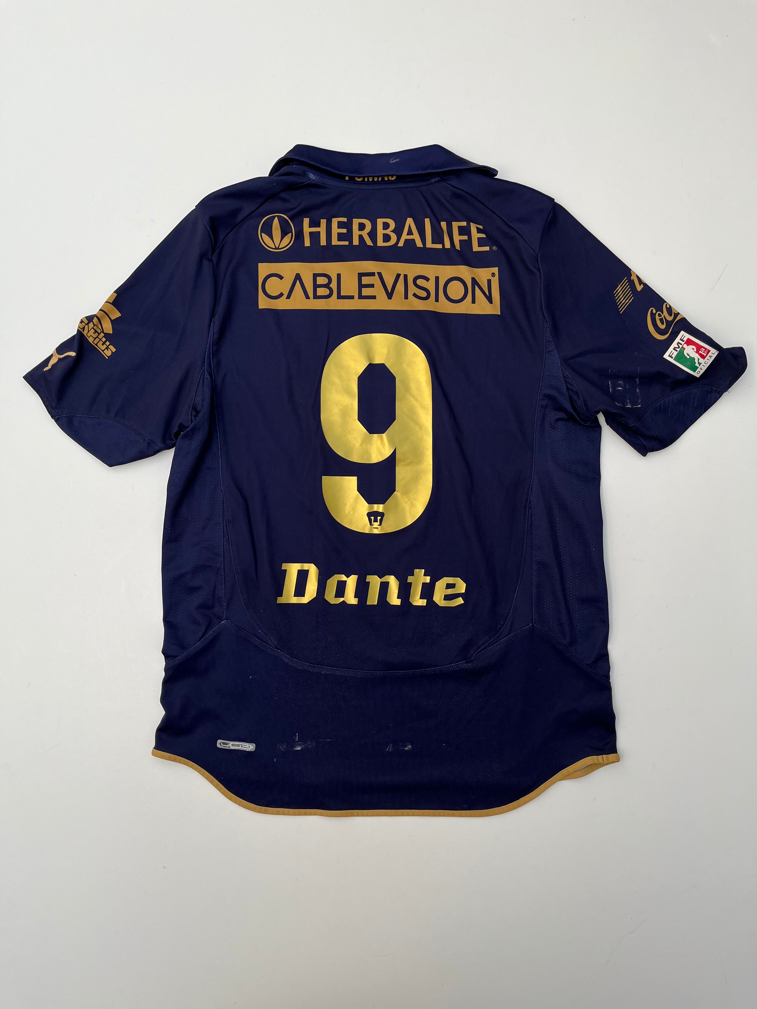 Jersey Pumas Visita 2010 2011 Utilería Dante López (L)