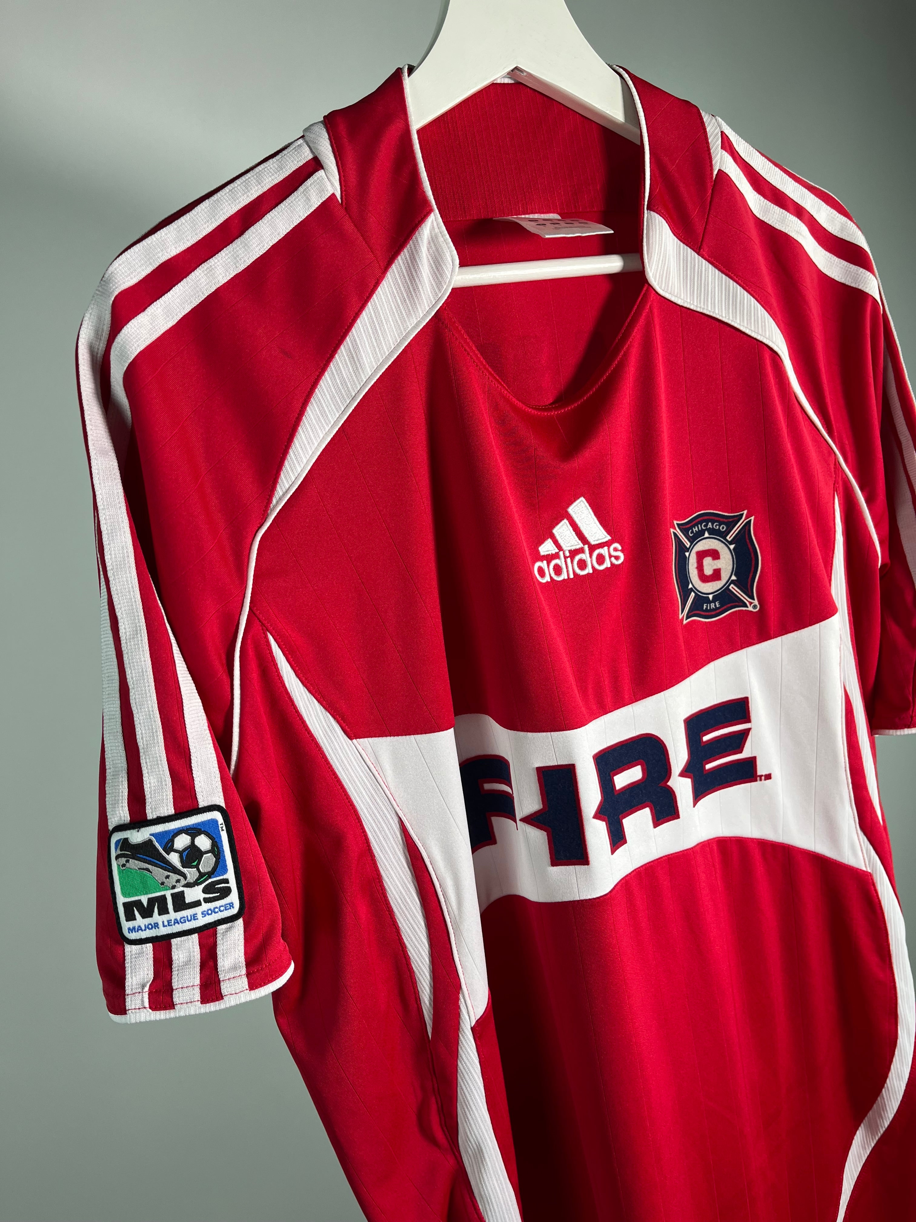 Jersey Chicago Fire Local 2006 2007 Utilería Cuauhtémoc Blanco (M)