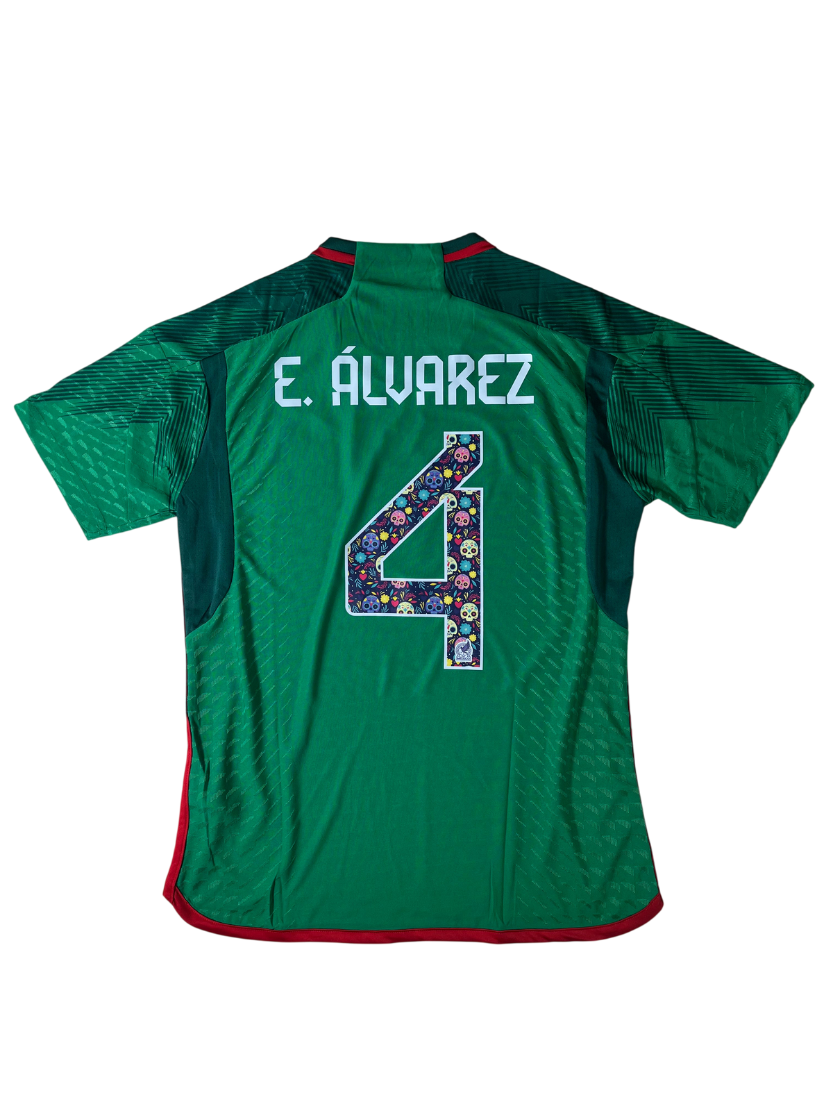 Jersey México Local 2022 2023 Versión Jugador Edson Álvarez *Día de Muertos*