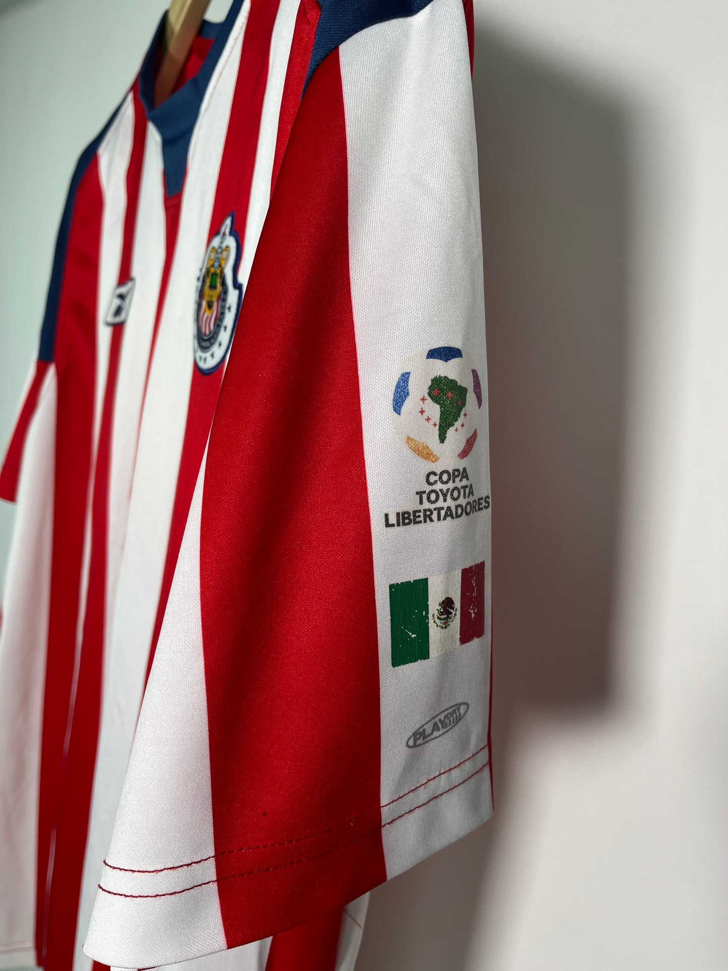 Jersey Chivas Local 2004 2005 *Copa Libertadores* (L)