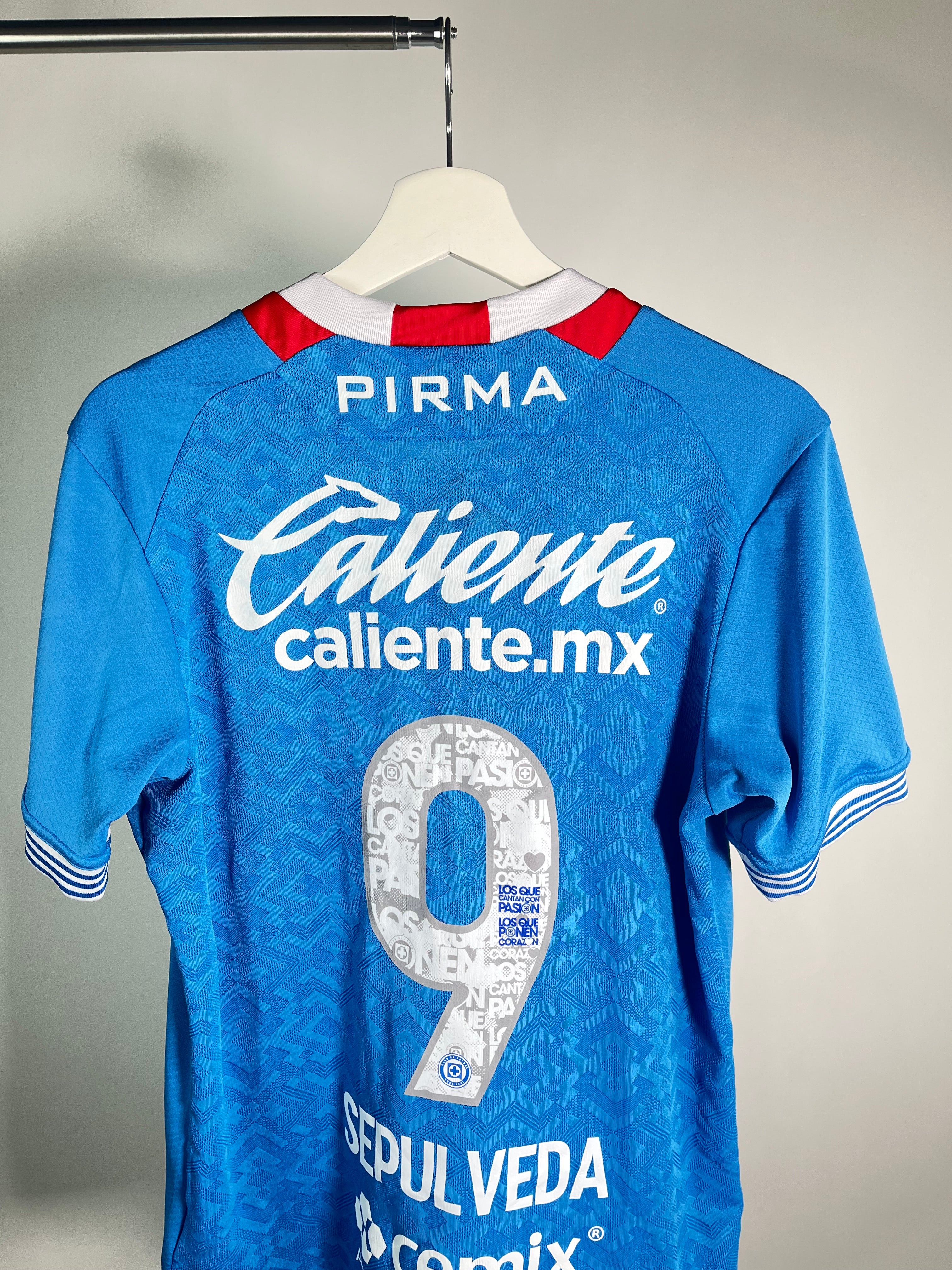 Jersey Cruz Azul Local 2024 2025 *Match Detail vs Vancouver Whitecaps* Ángel Sepúlveda (S)