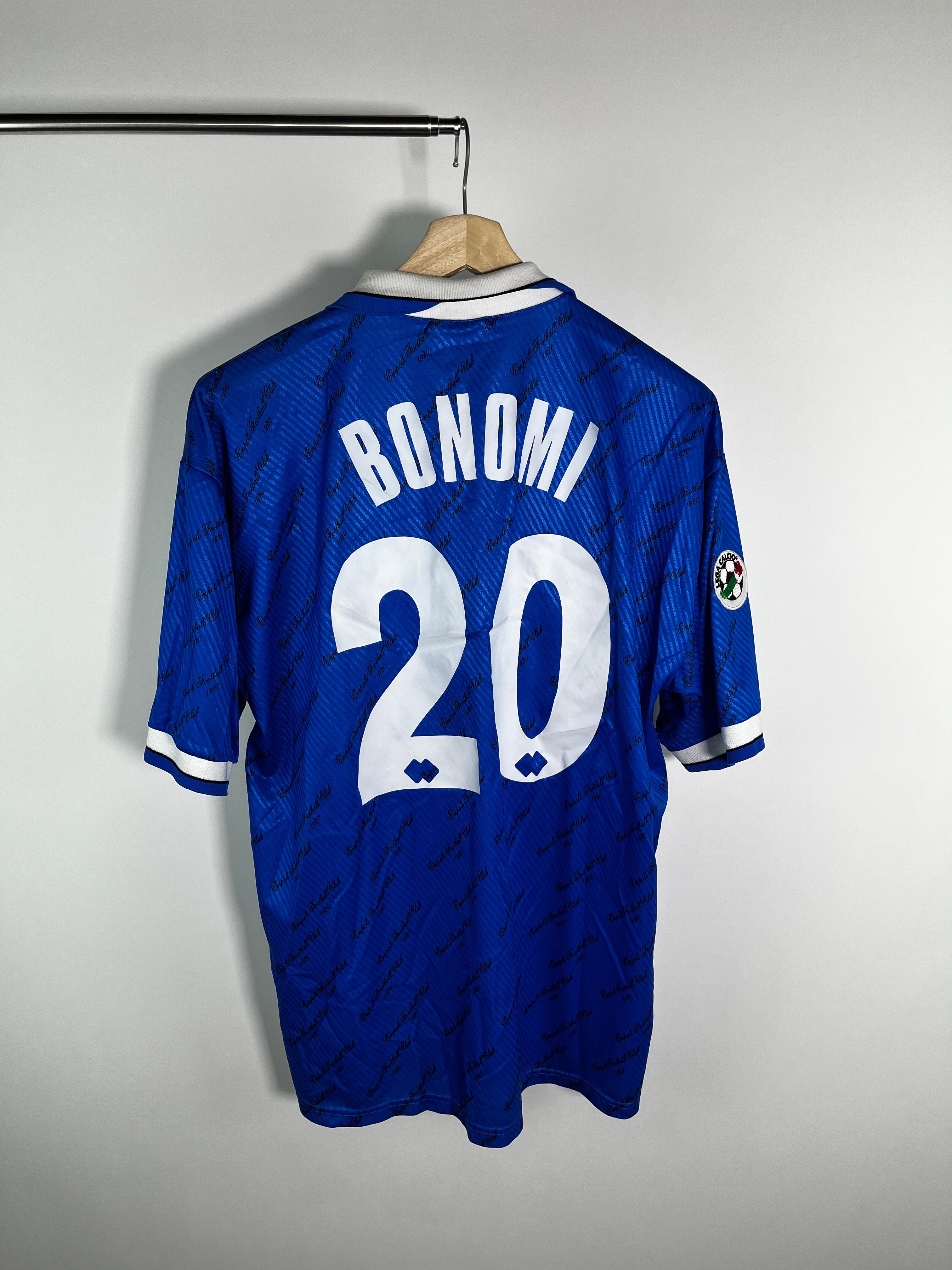 Jersey Empoli Local 1998 1999 Match Worn Claudio Bonomi (XXL)