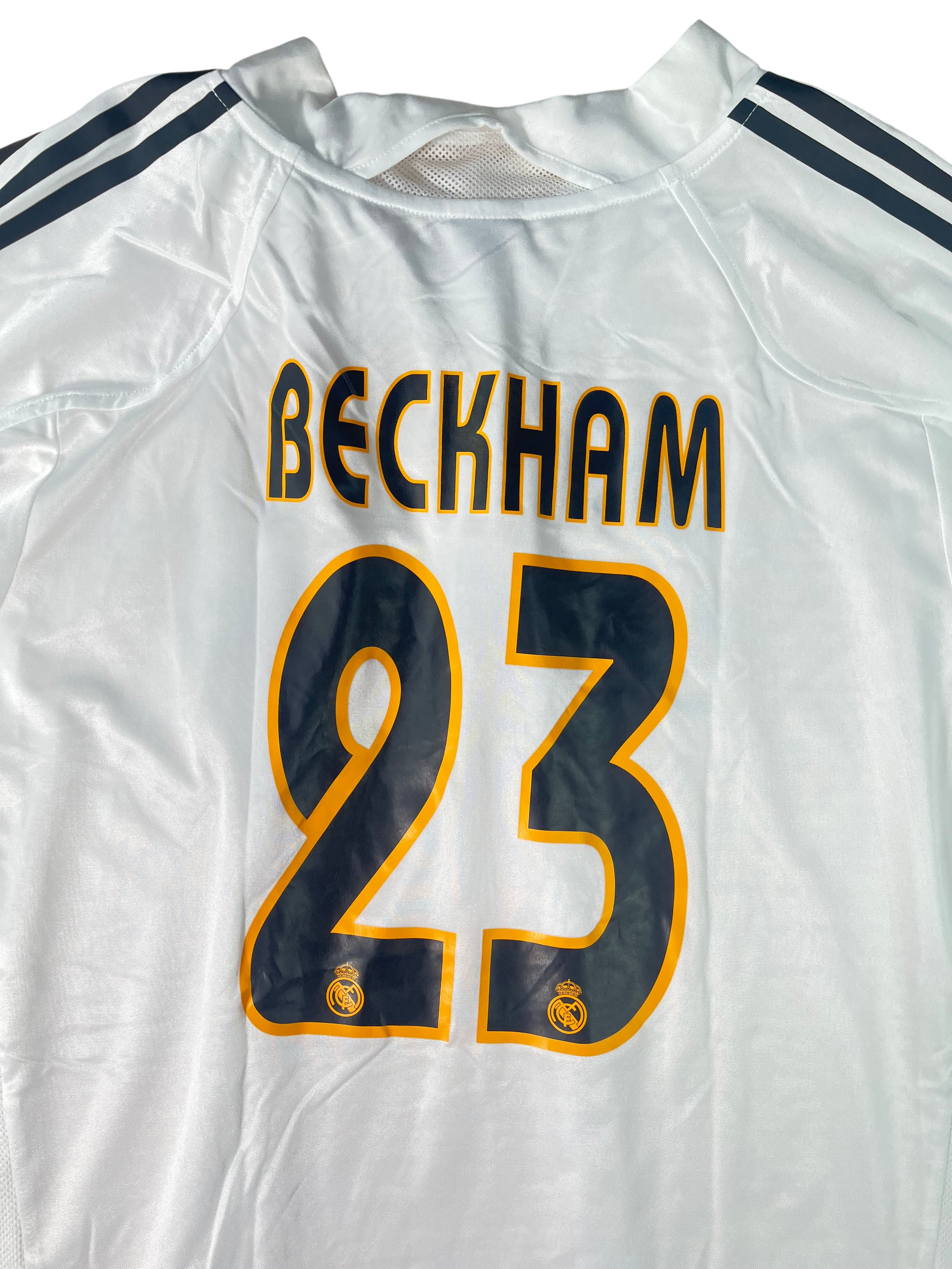 Jersey Real Madrid Local 2004 2005 David Beckham (XL)