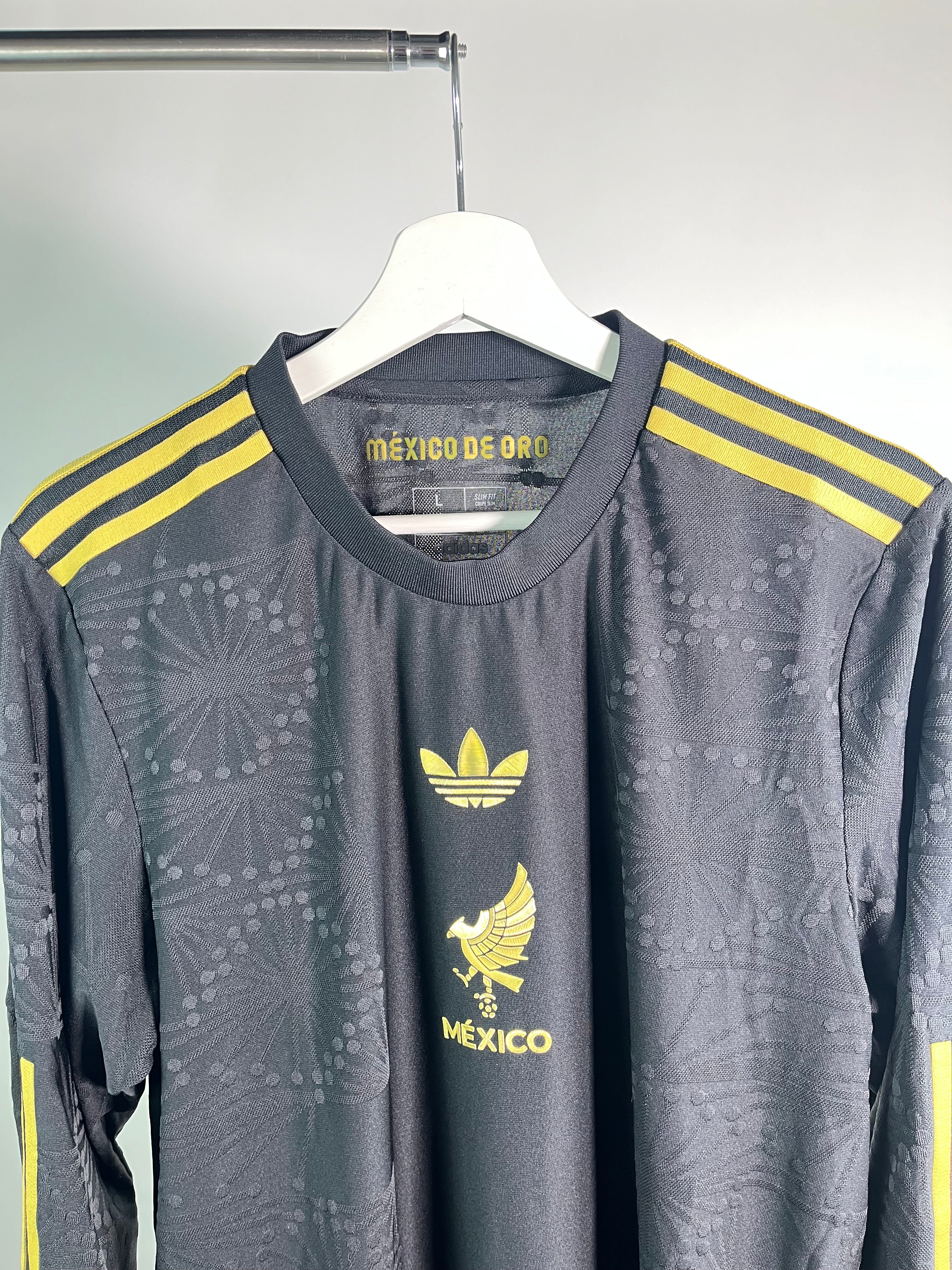 Jersey México Tercera 2025 Manga Larga Versión Jugador (L)