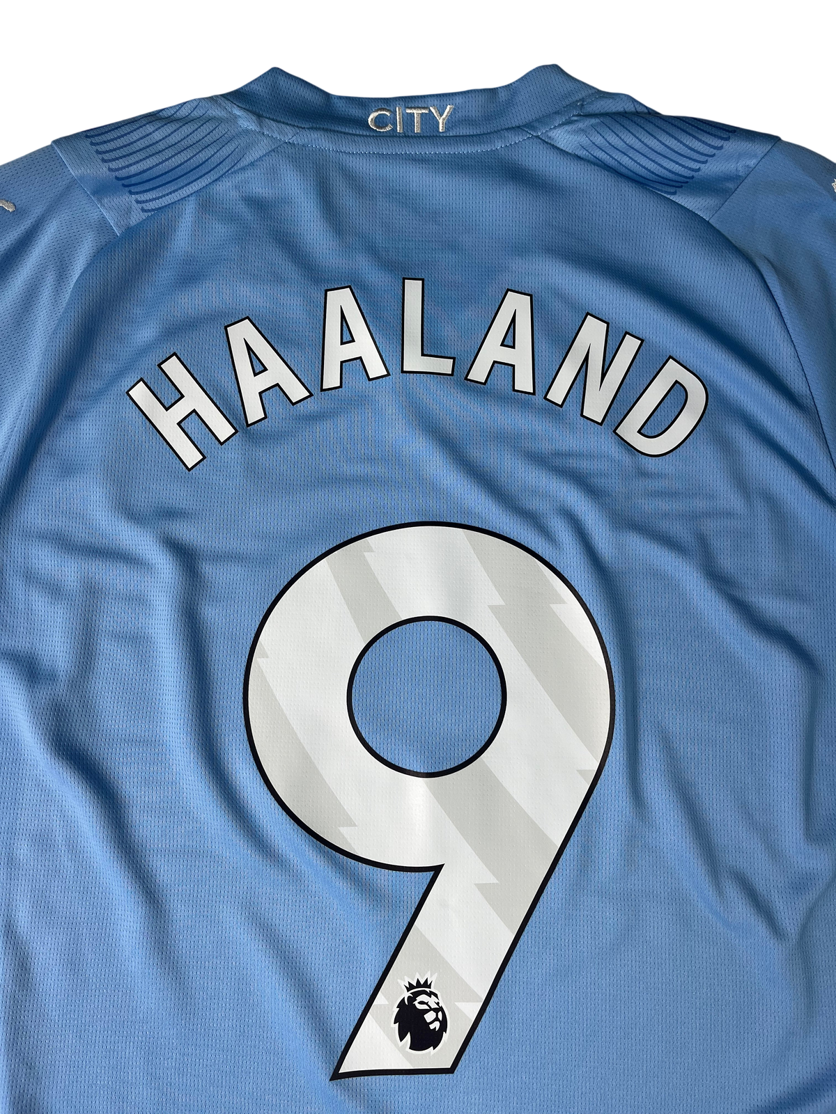 Jersey Manchester City Local 2023 2024 Erling Haaland *C/Etiquetas* (S)