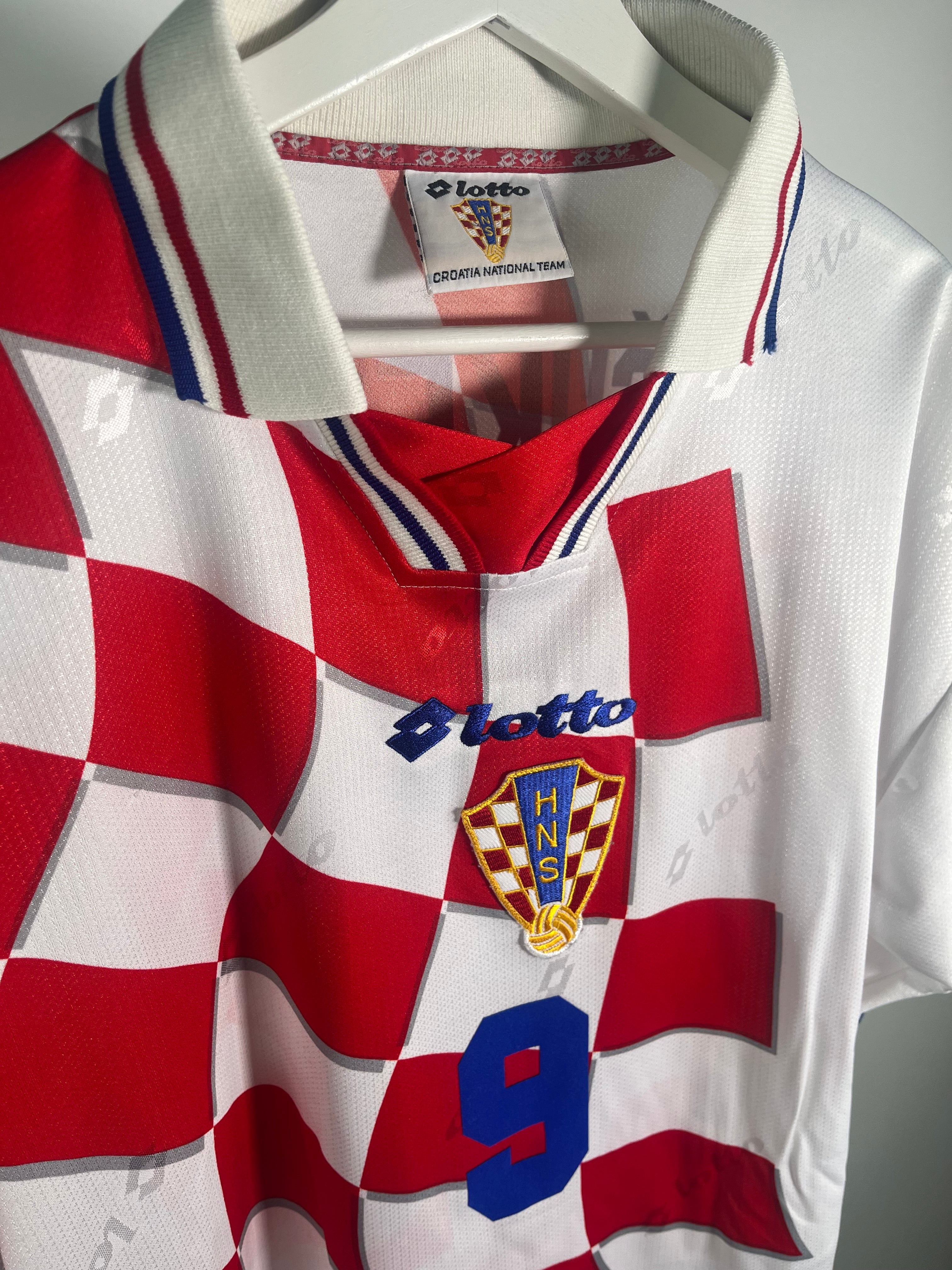 Jersey Croacia Local 1998 2000 Davor Šuker (M)