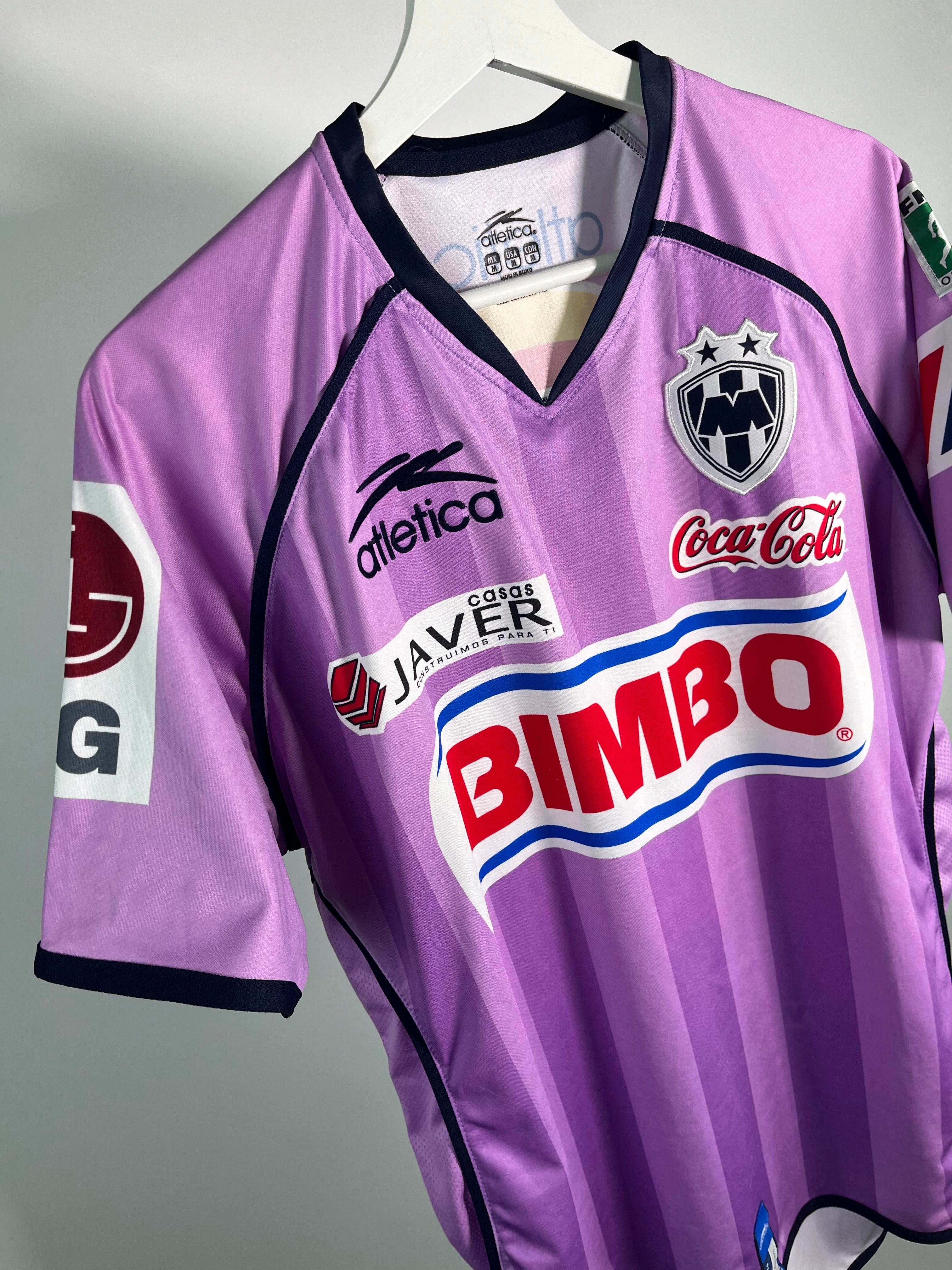 Conjunto de Juego Rayados Monterrey Tercera Especial 2006 2007 *Incluye Short (M)