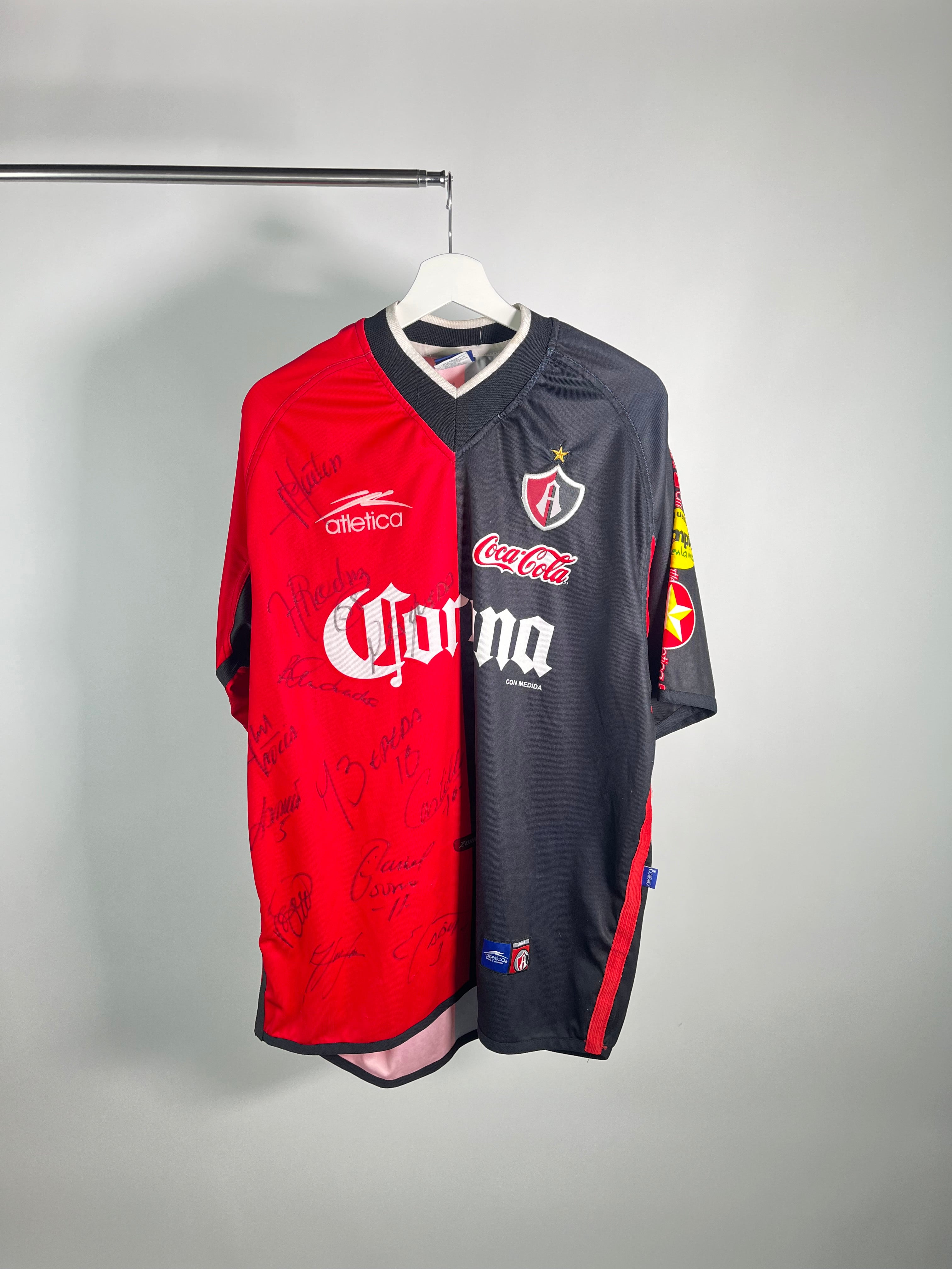 Jersey Atlas Local 2000 2001 Autografiado (L)