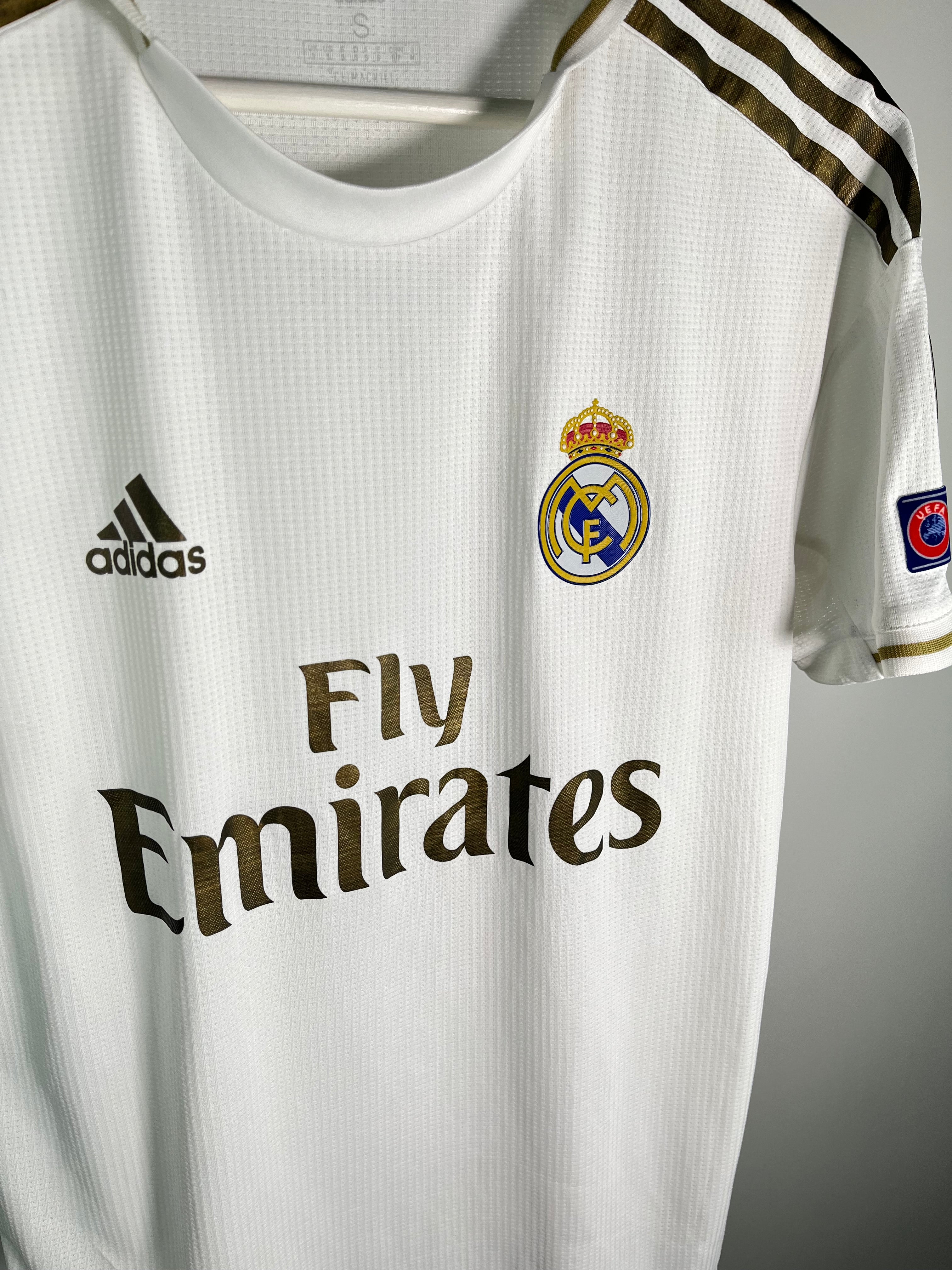Jersey Real Madrid Local 2019 2020 Versión Jugador (S)