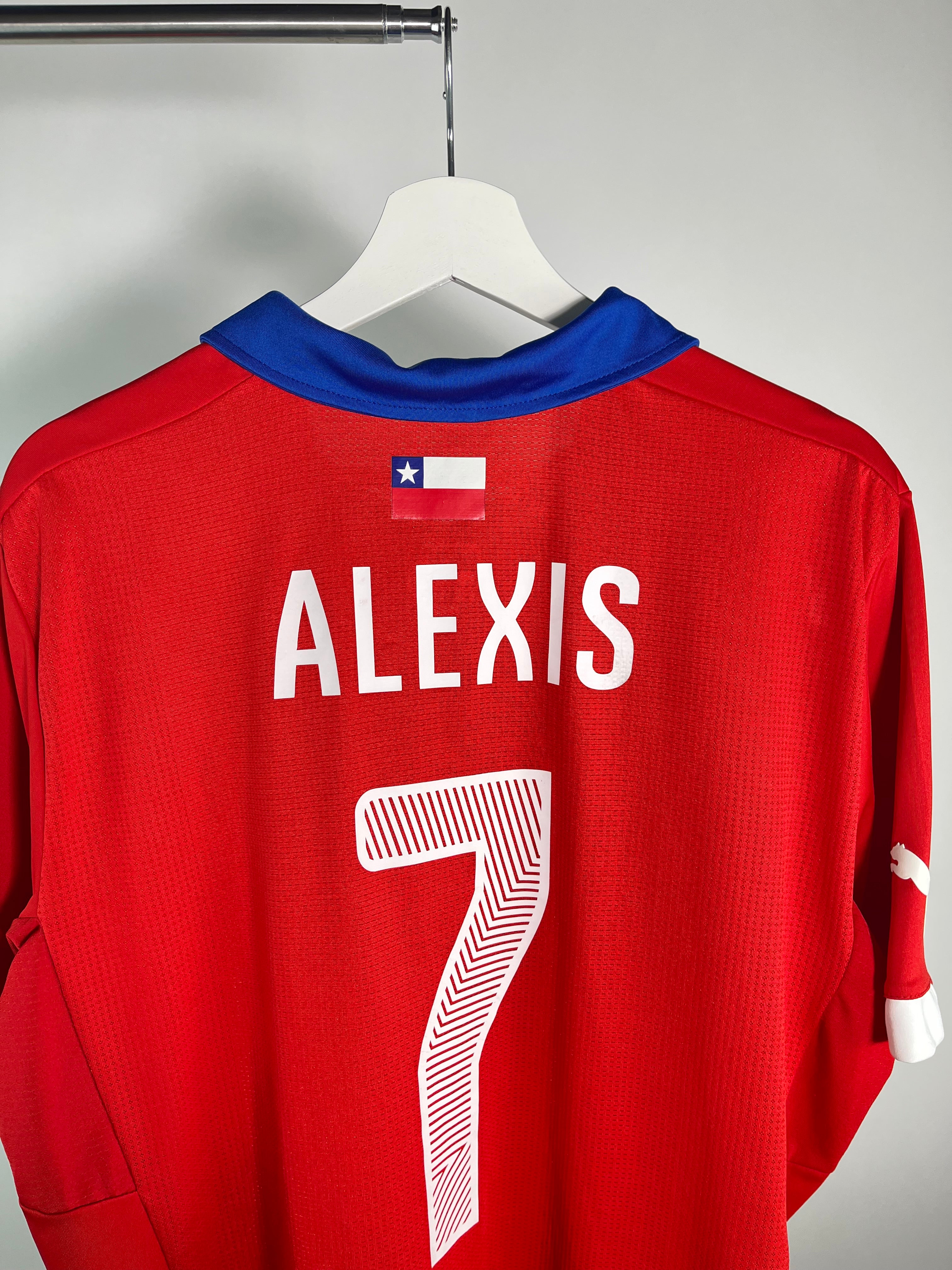Jersey Chile Local 2014 2015 Alexis Sánchez (XL)