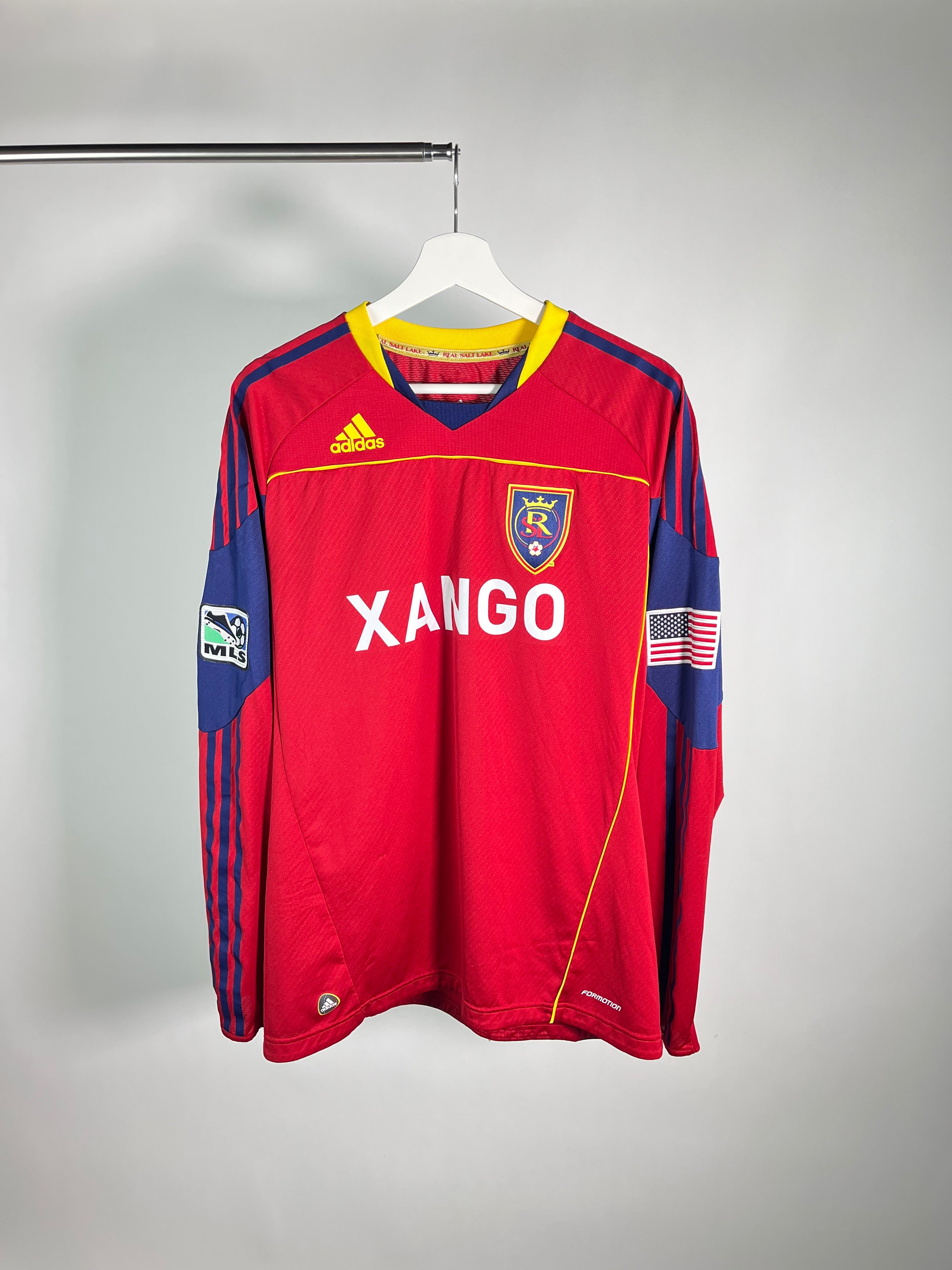 Jersey Real Salt Lake Local 2010 2011 Manga Larga *Sample* Versión Jugador (L)
