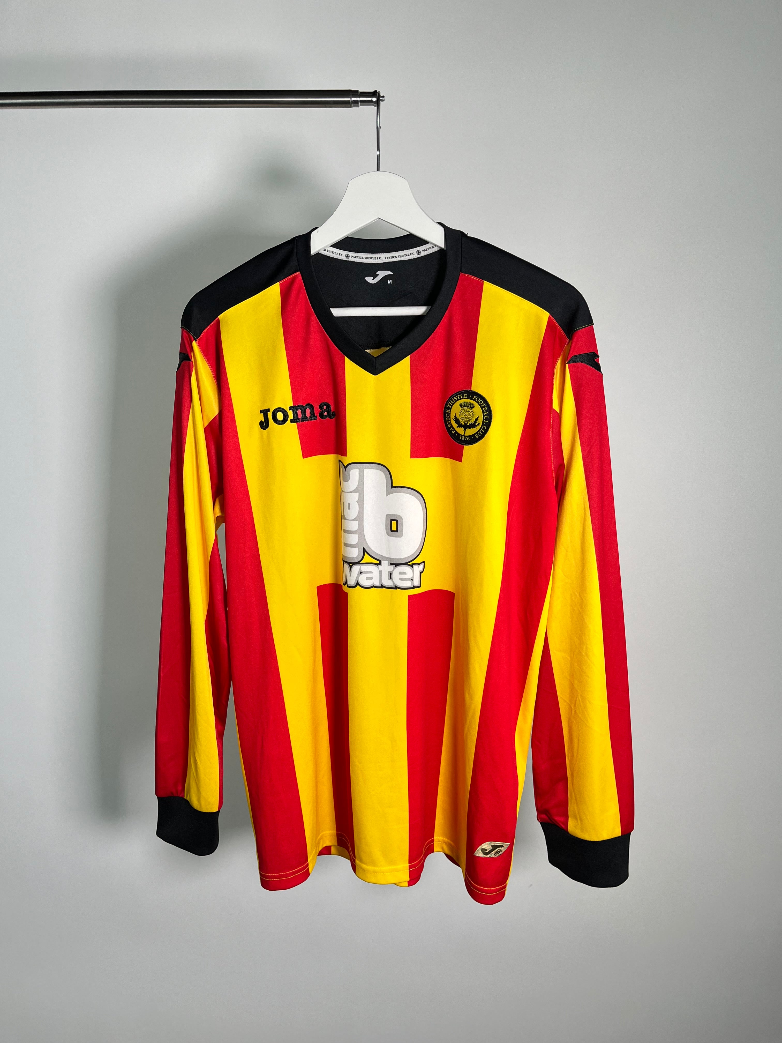 Jersey Partrick Thistle Local 2013 2014 Manga Larga Gabriel Rojo de la Vega "Piccolo" (M)