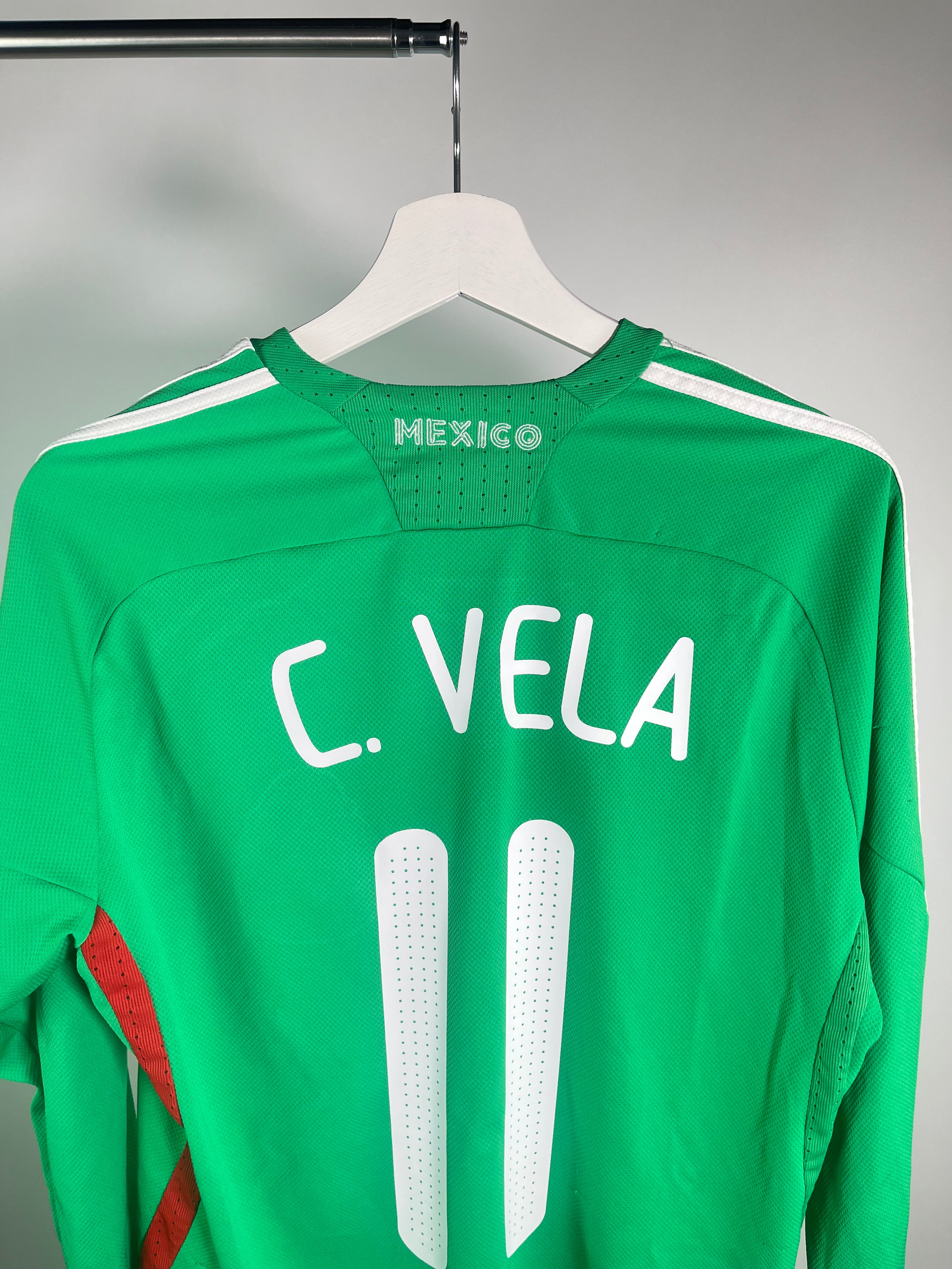 Jersey México Local 2008 2009 Manga Larga Carlos Vela (M)