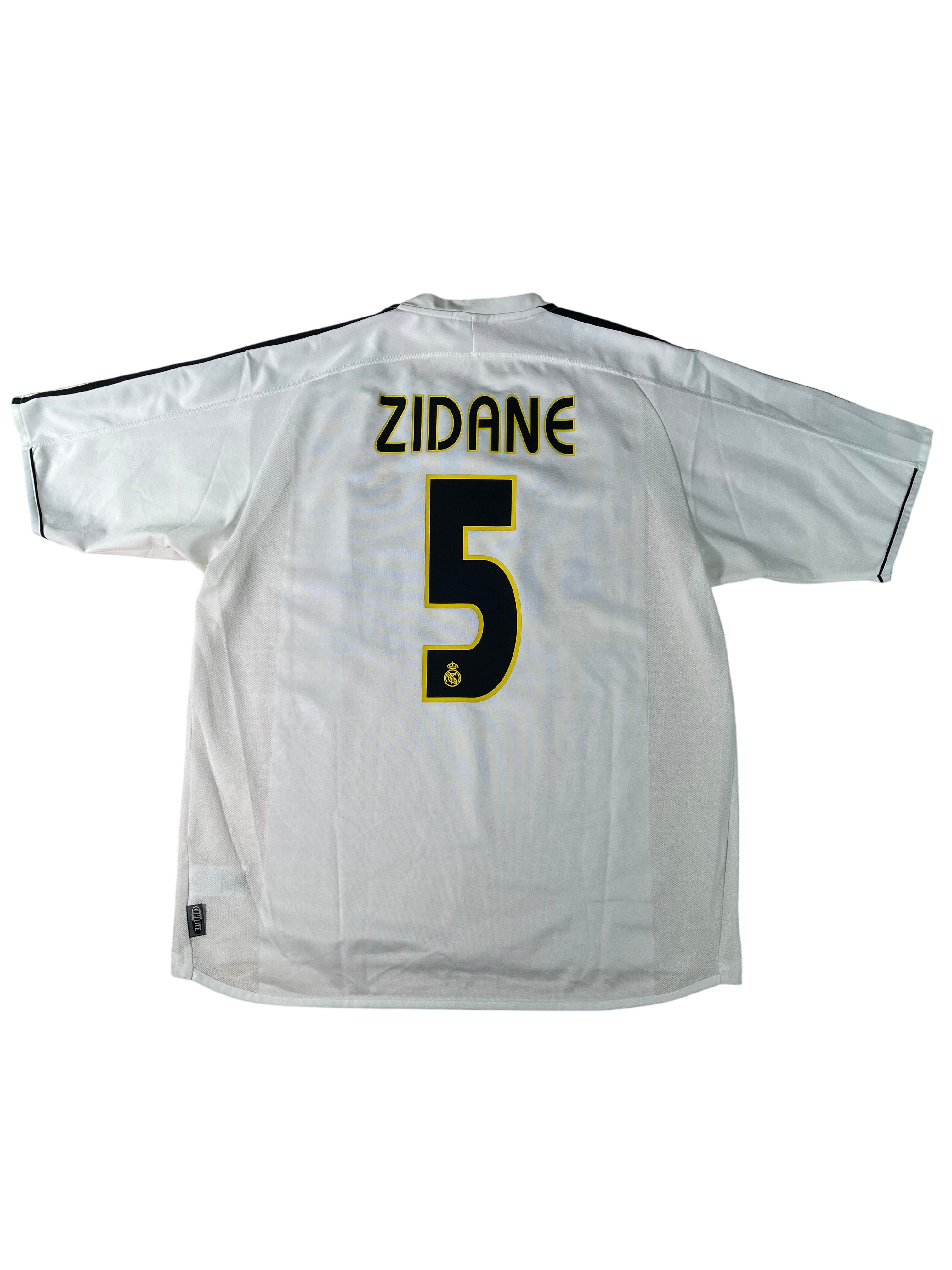 Jersey Real Madrid Local 2003 2004 Zinedine Zidane (L)