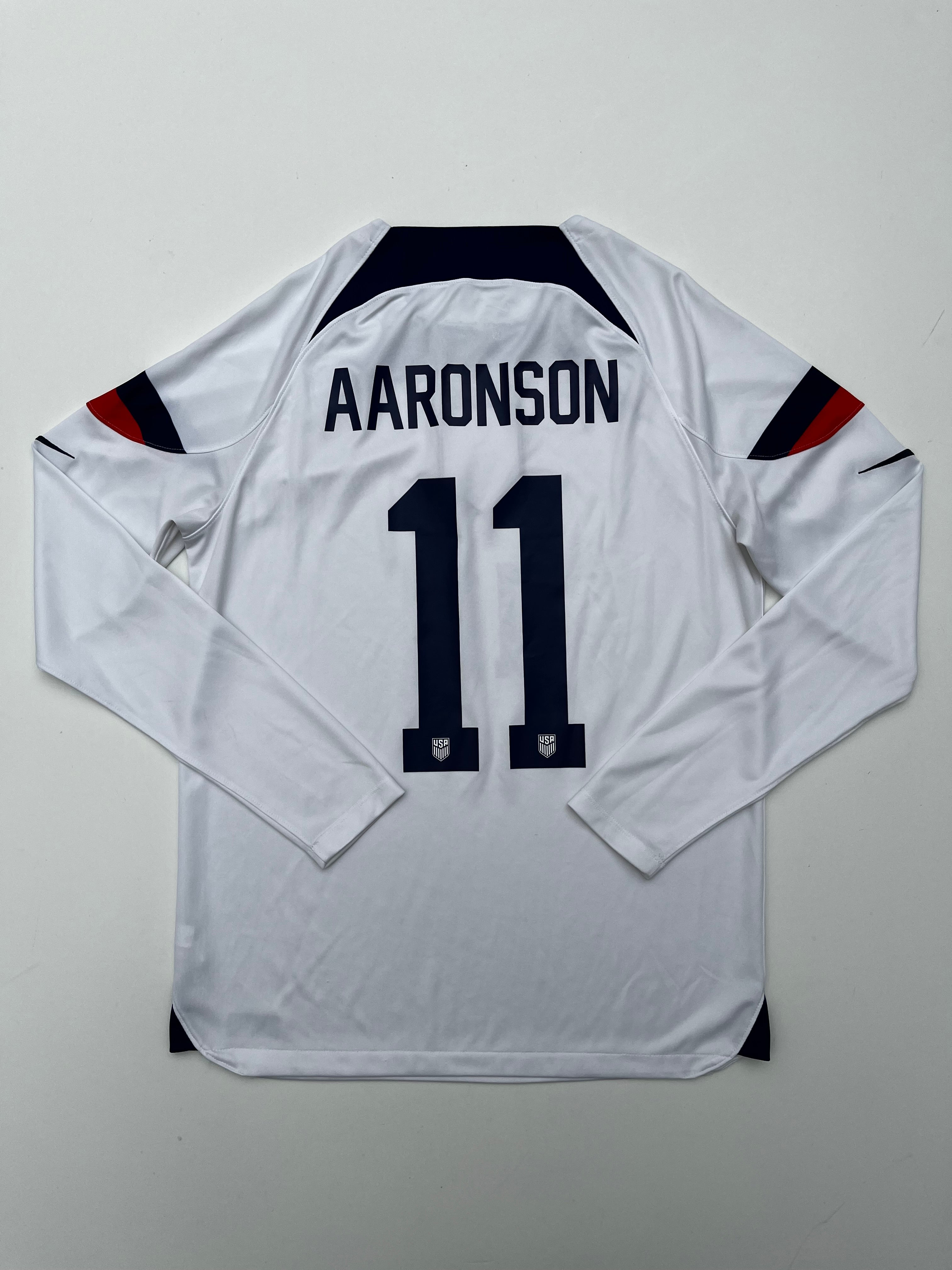 Jersey Estados Unidos Local 2022 2023 Manga Larga Brenden Aaronson (M)