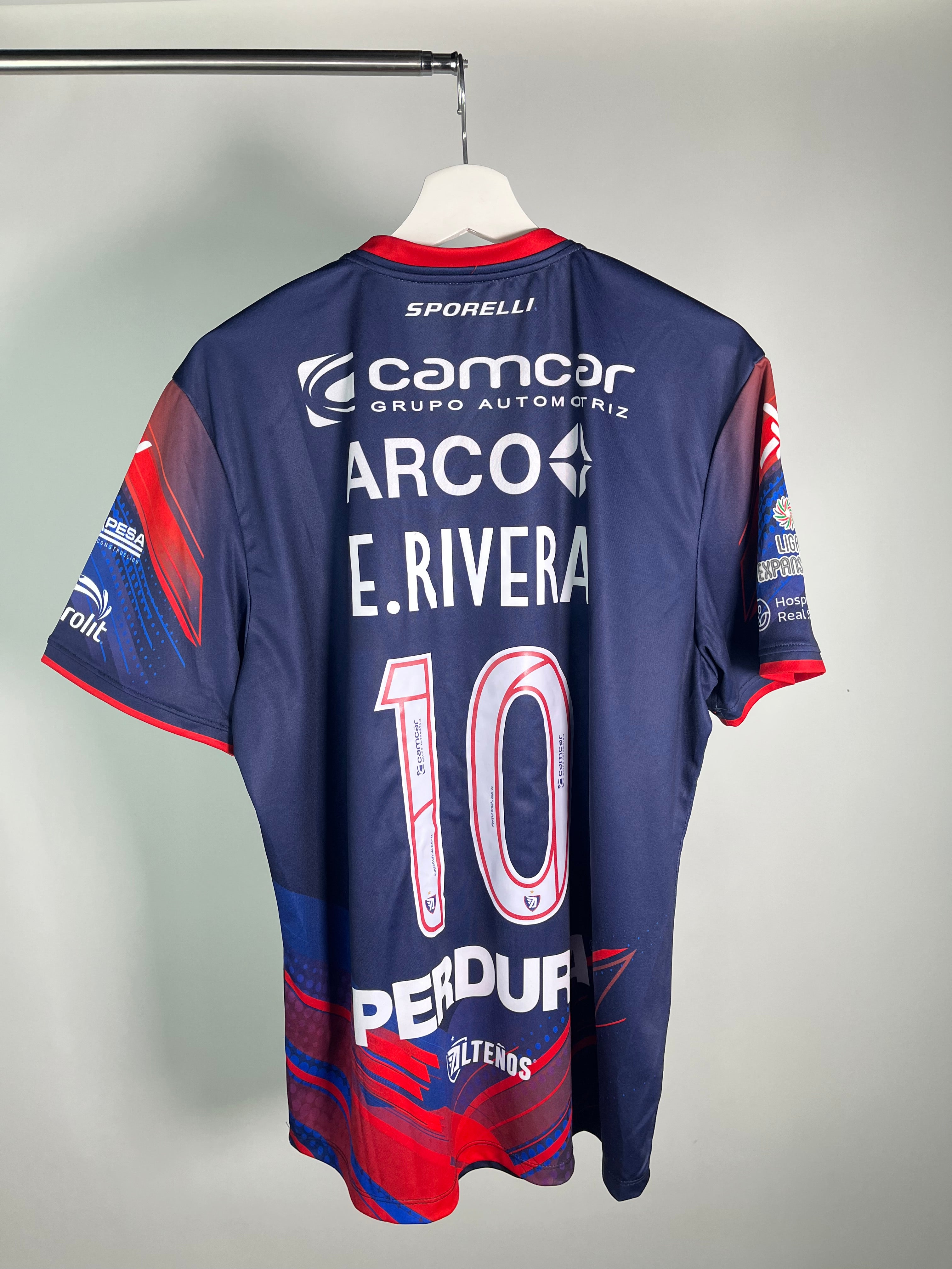 Jersey Tepatitlán Local 2021 2022 Utilería Édson Rivera (L)