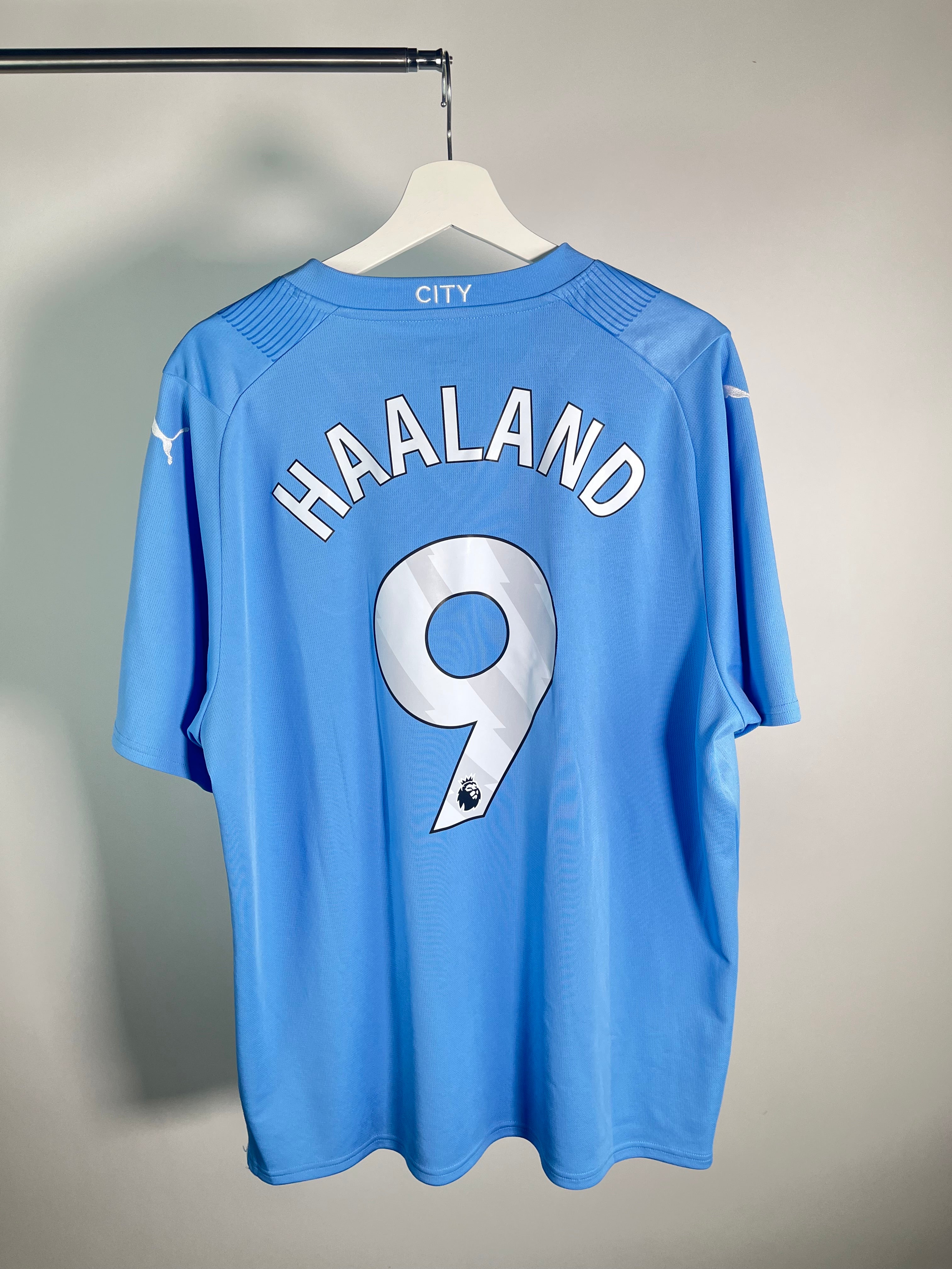 Jersey Manchester City Local 2023 2024 Erling Braut Haaland (XXL)