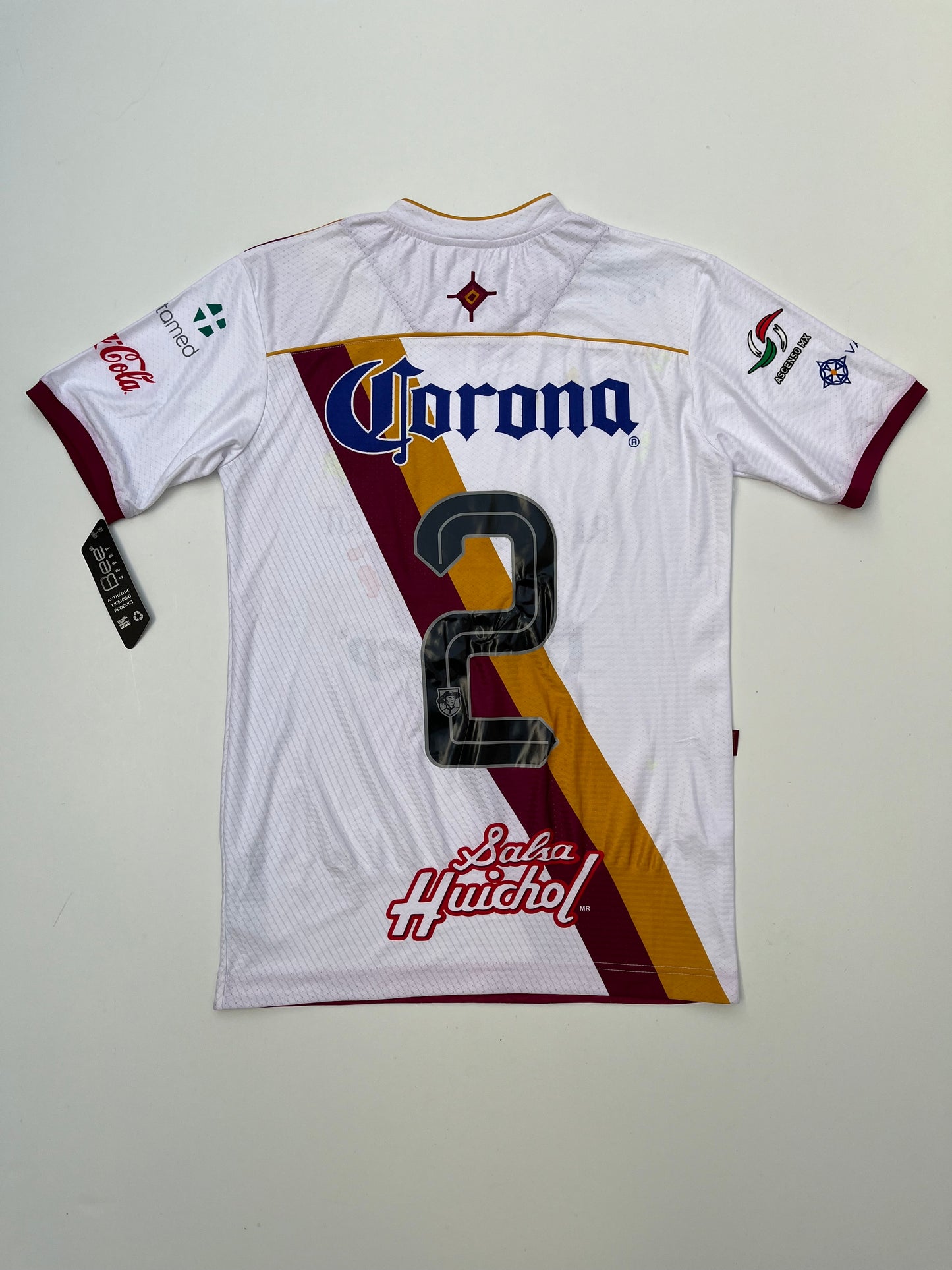 Jersey Coras FC Visita 2018 2019 Utilería Autografiada (M)