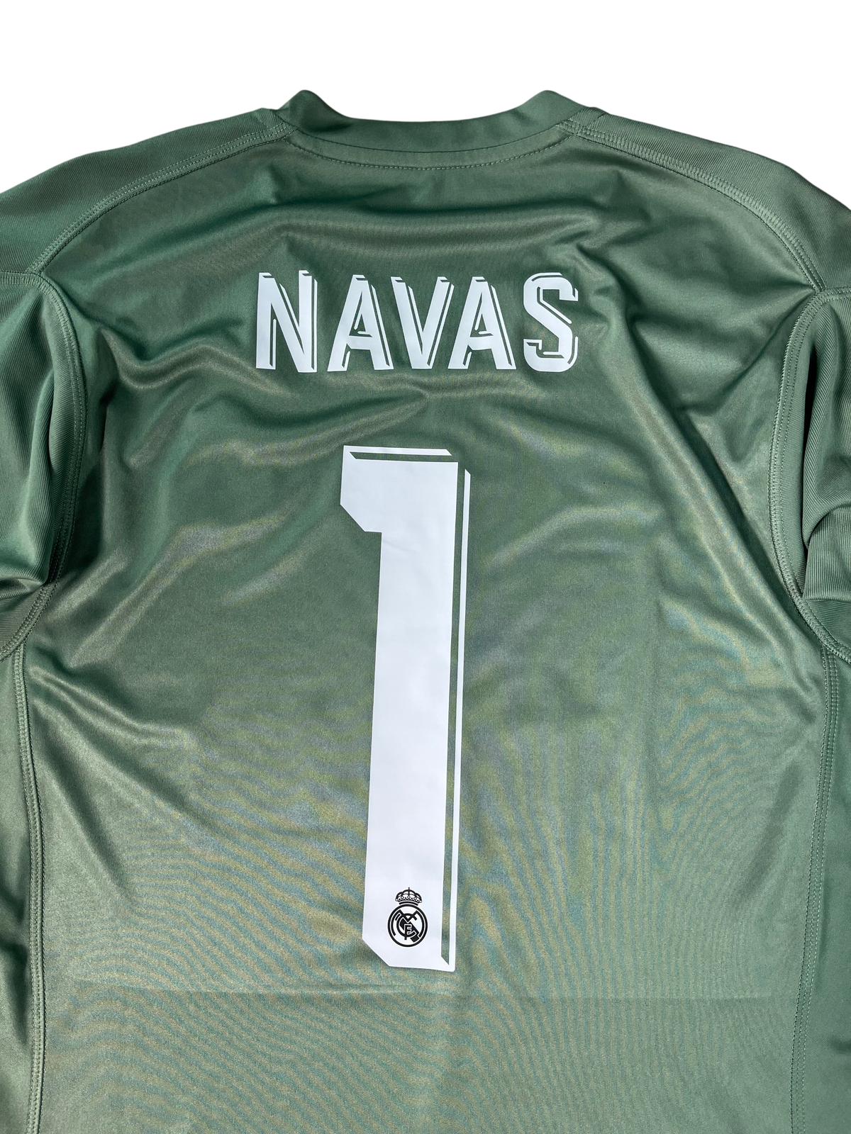 Jersey Real Madrid Portero 2017 2018 Versión Jugador Keylor Navas (M)