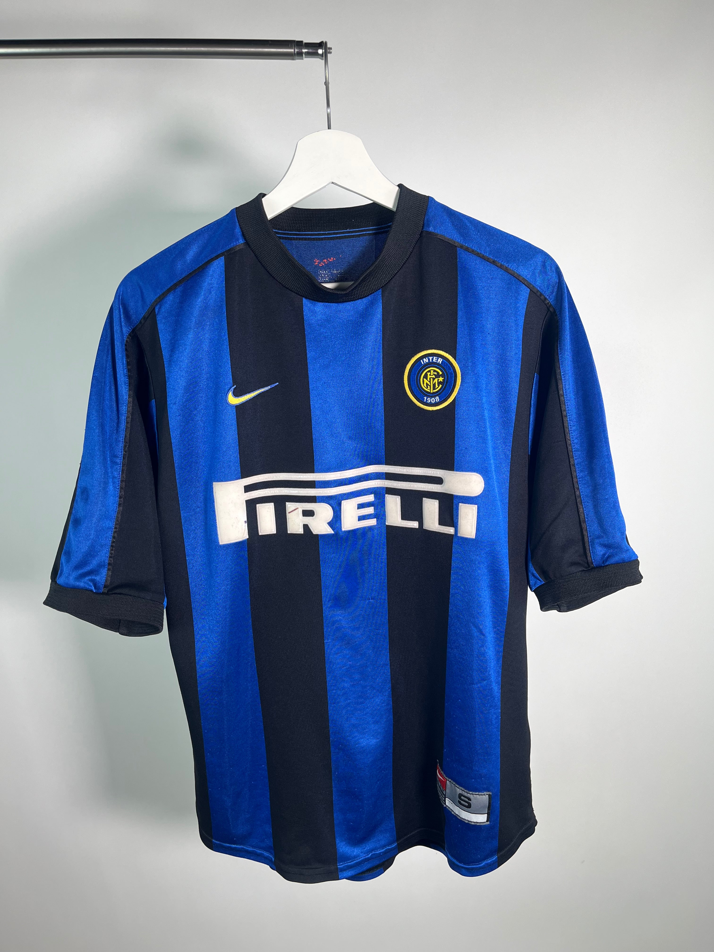 Jersey Inter de Milán Local 1999 2000 Ronaldo Nazario (S)