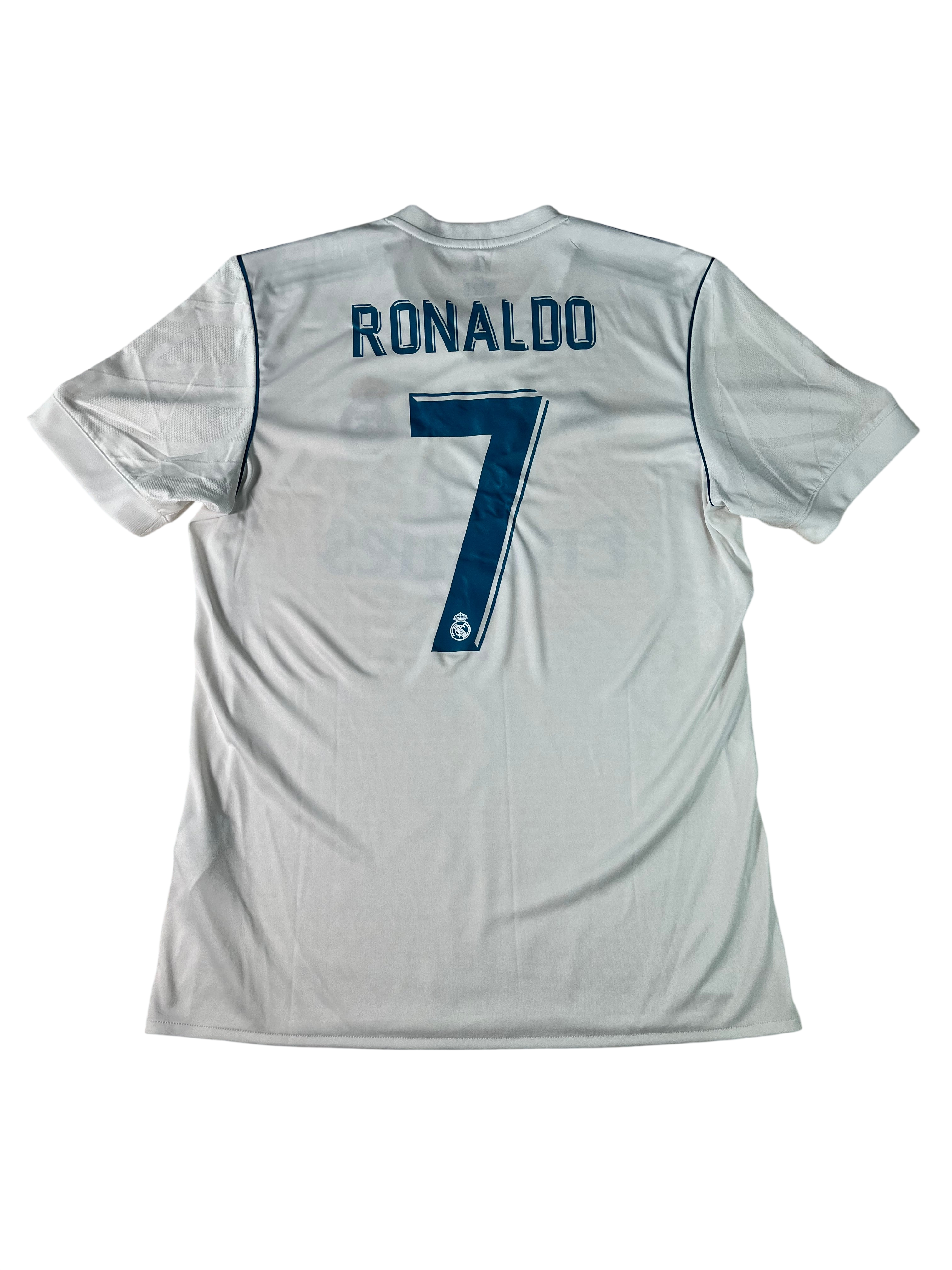Jersey Real Madrid Local 2017 2018 Crisitano Ronaldo (M)