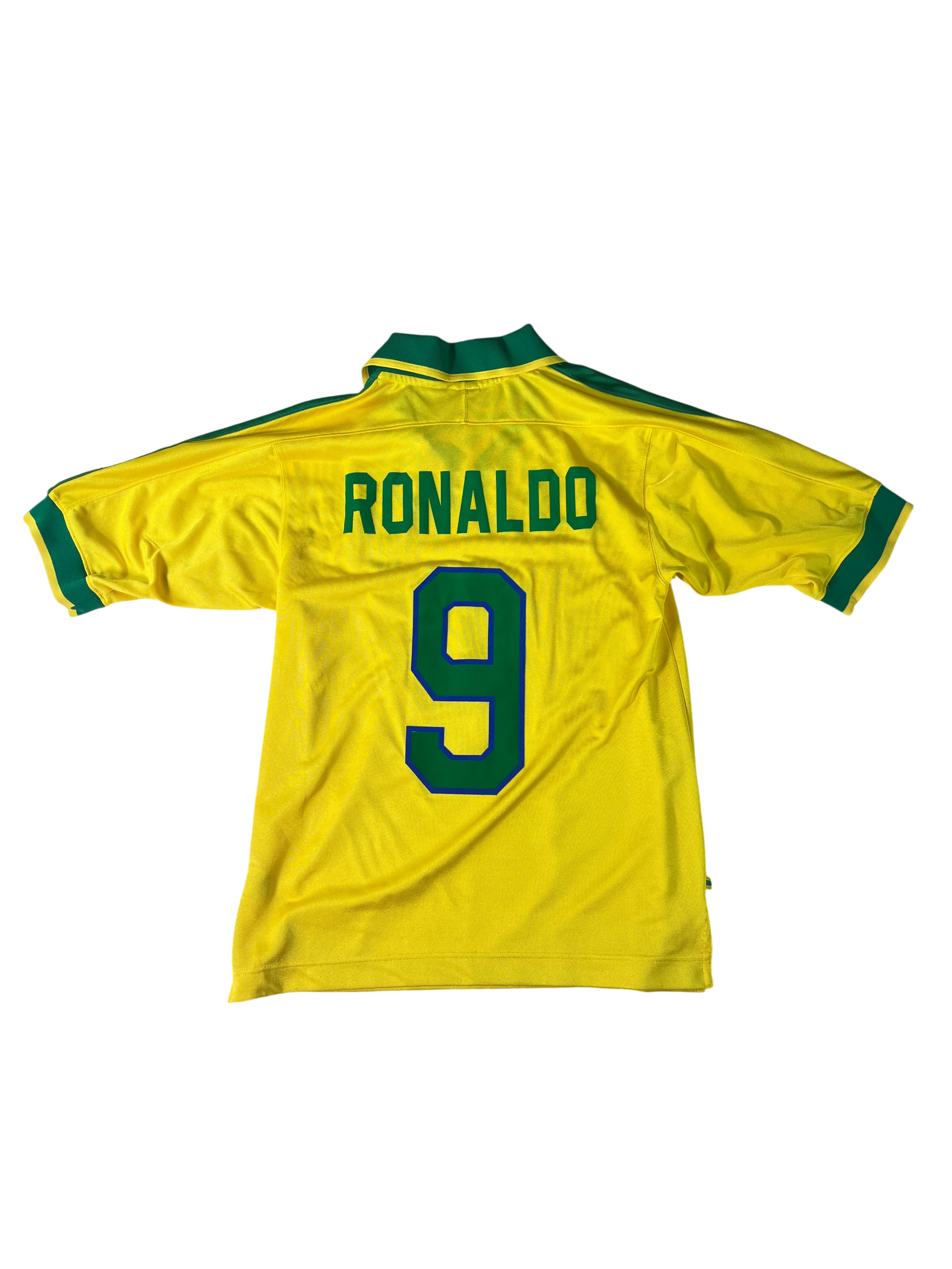 Jersey Brasil Local 1997 1998 Ronaldo Nazário (S)