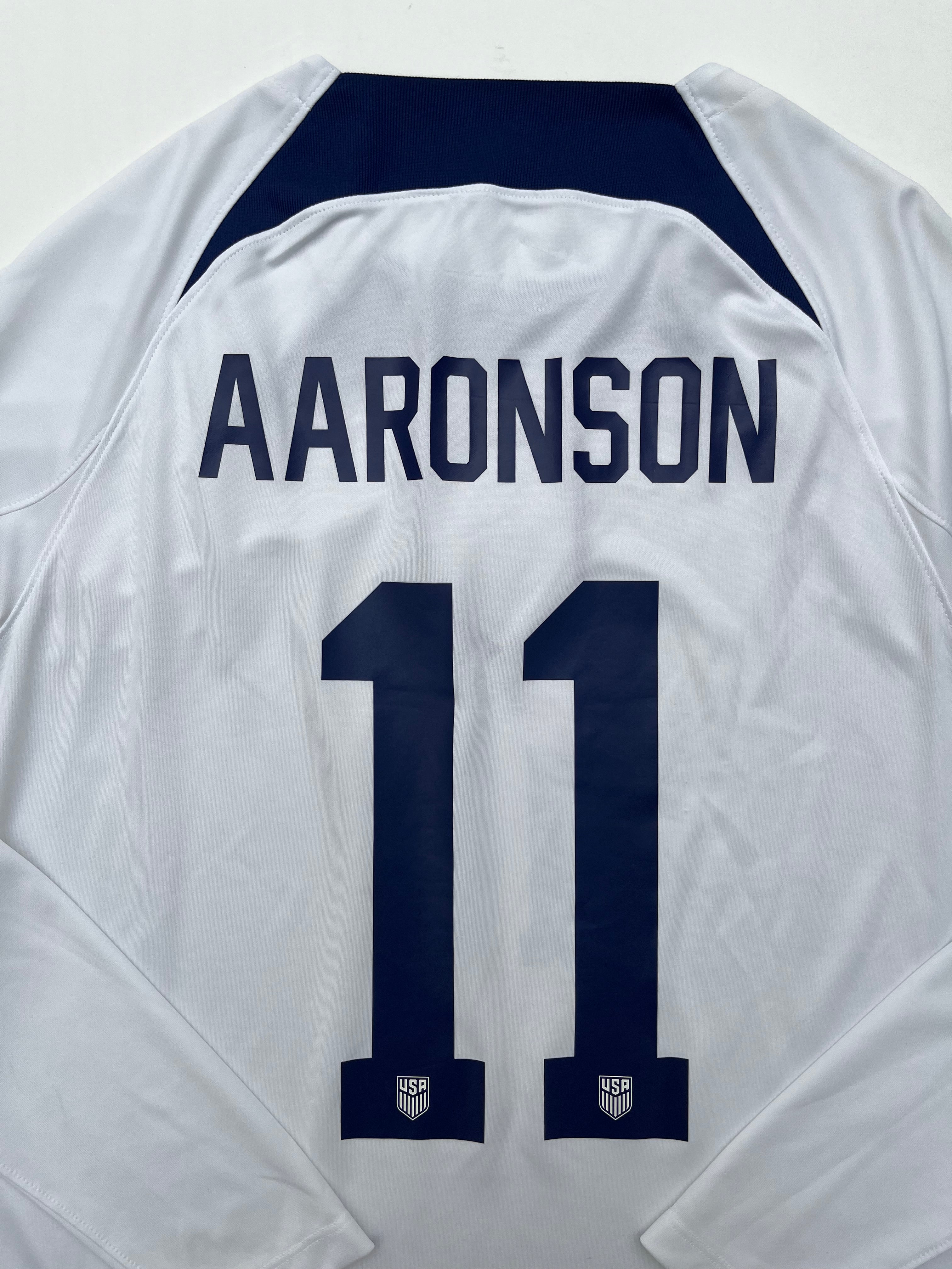 Jersey Estados Unidos Local 2022 2023 Manga Larga Brenden Aaronson (M)