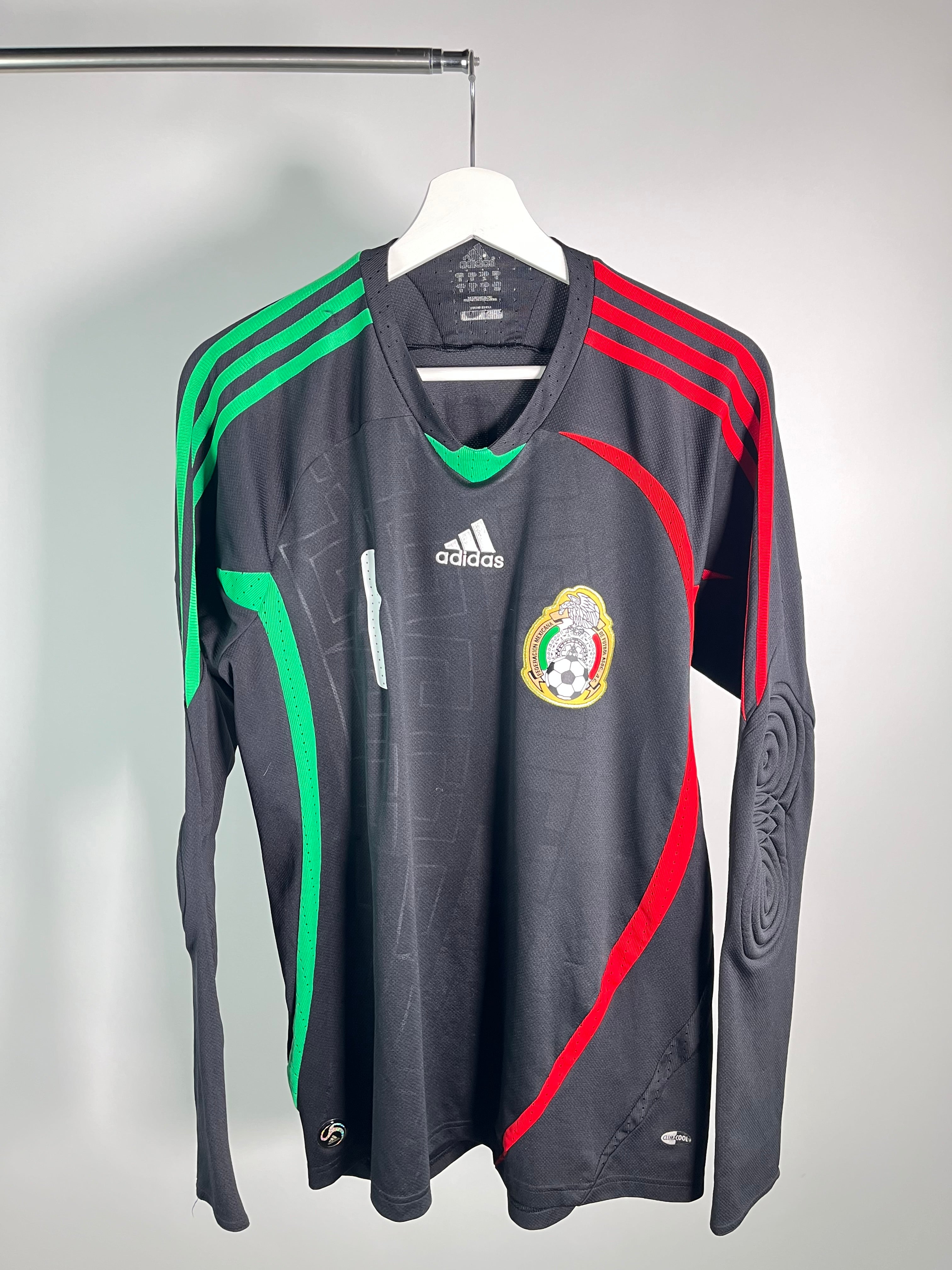 Jersey México Portero 2008 2009 Manga Larga Guillermo Ochoa (M)