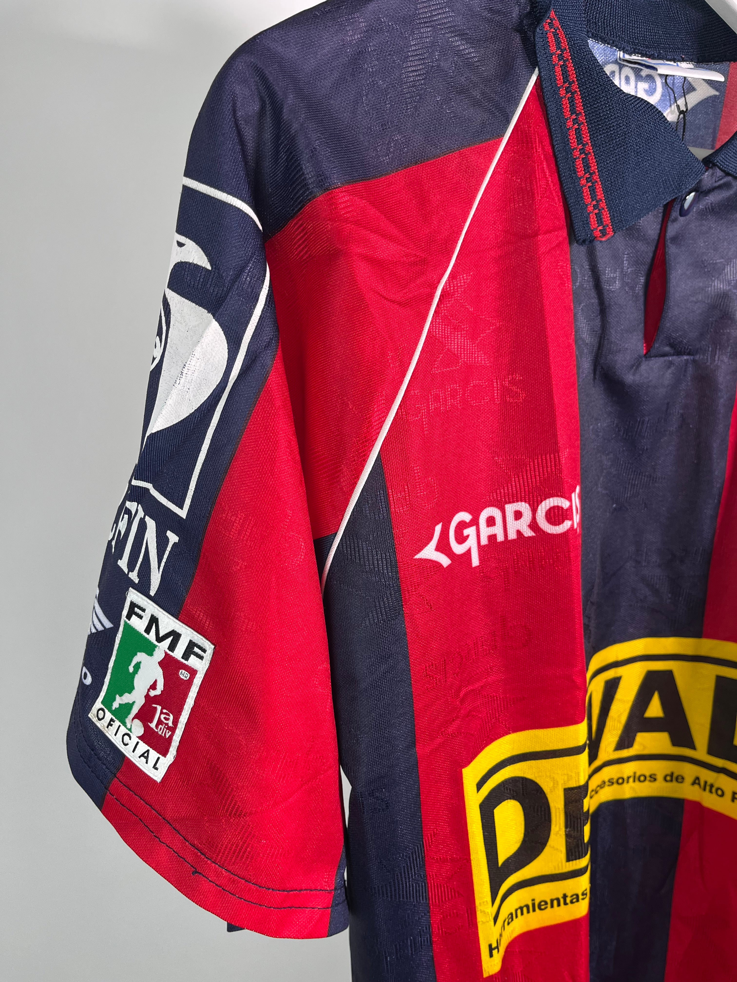 Jersey Atlante Local 1997 1998 Match Worn Ignacio "Nacho" Ambriz (L)