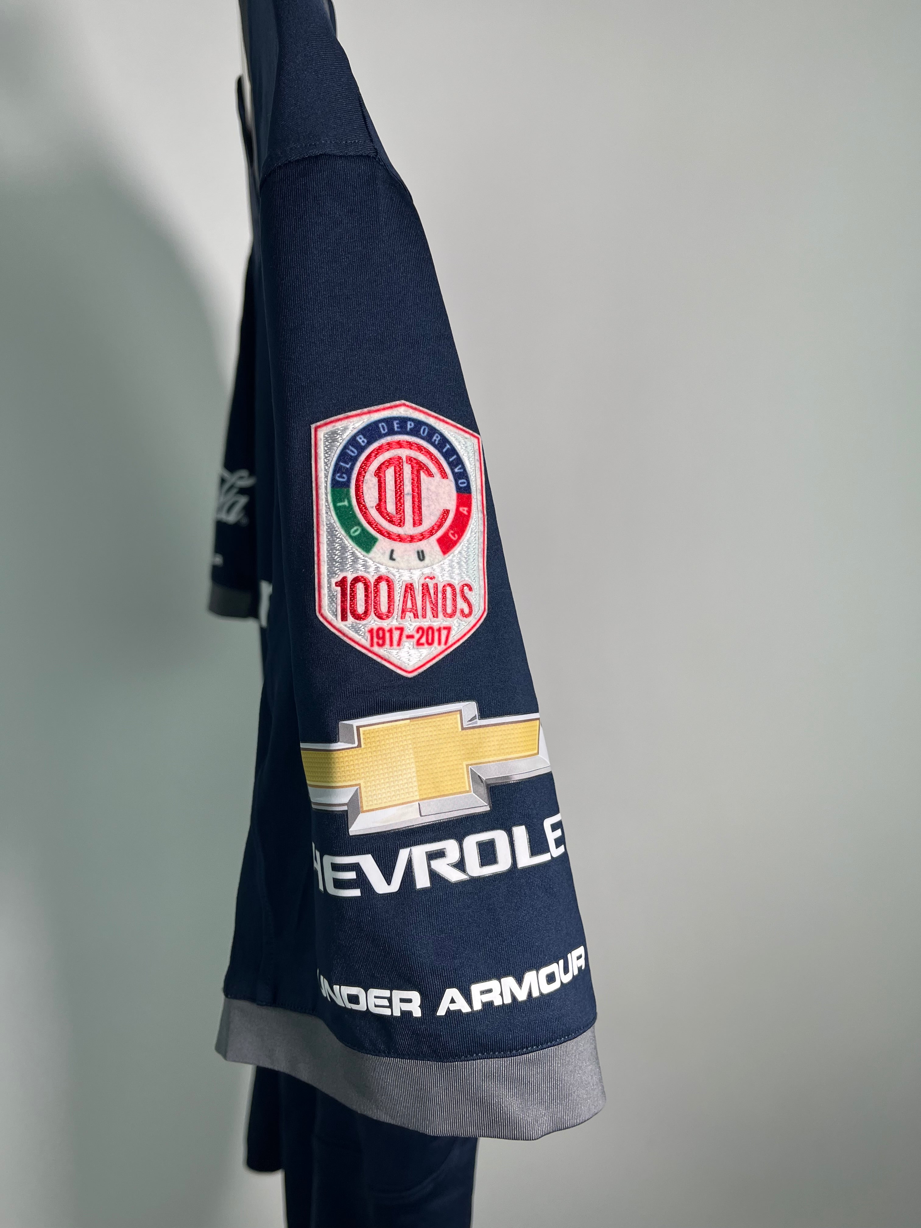 Jersey Toluca Tercera 2017 2018 Match Worn Rubens Sambueza (L)
