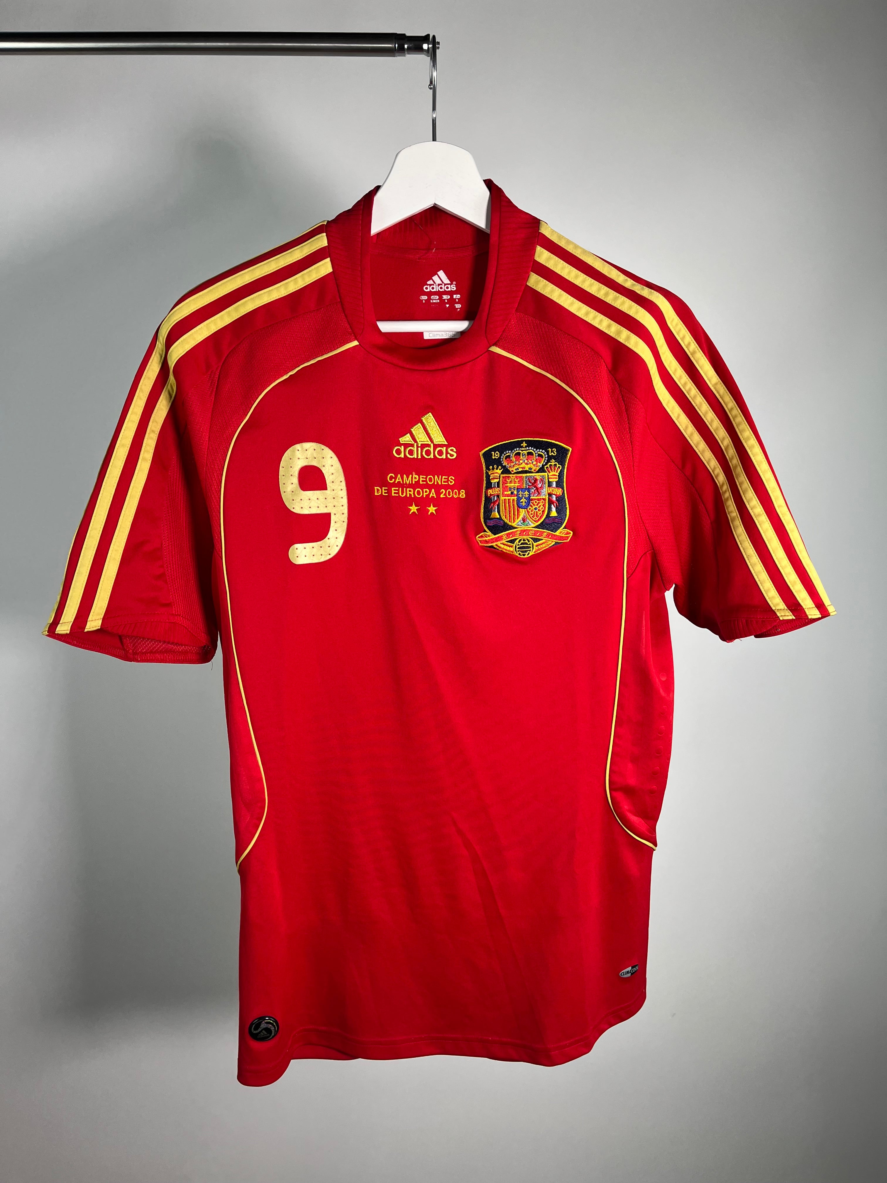 Jersey España Local 2008 2009 *Campeones de Europa* Fernando Torres (S)
