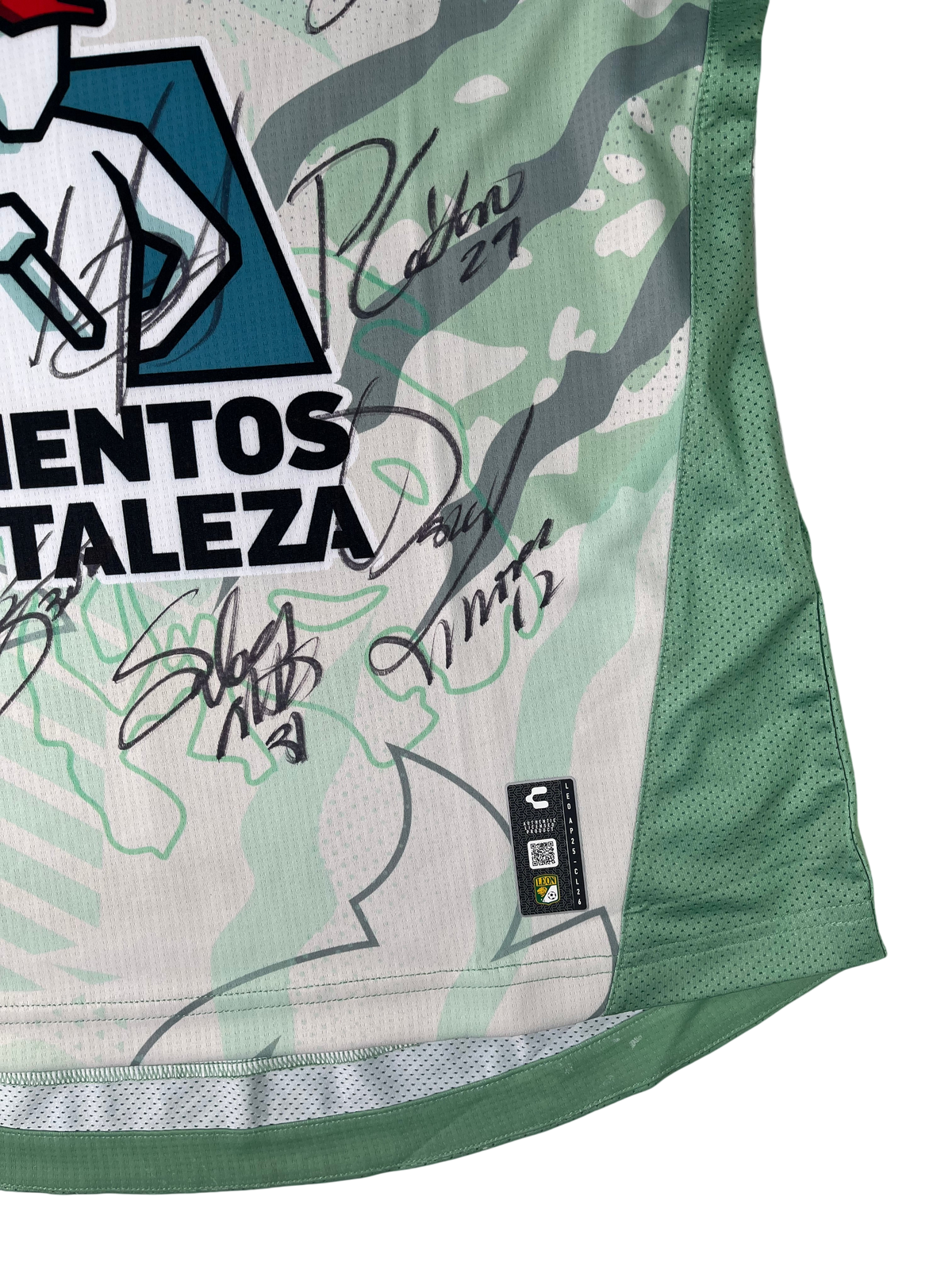 Jersey León Visita 2025 2026 *C/Etiquetas* Autografiado (M)