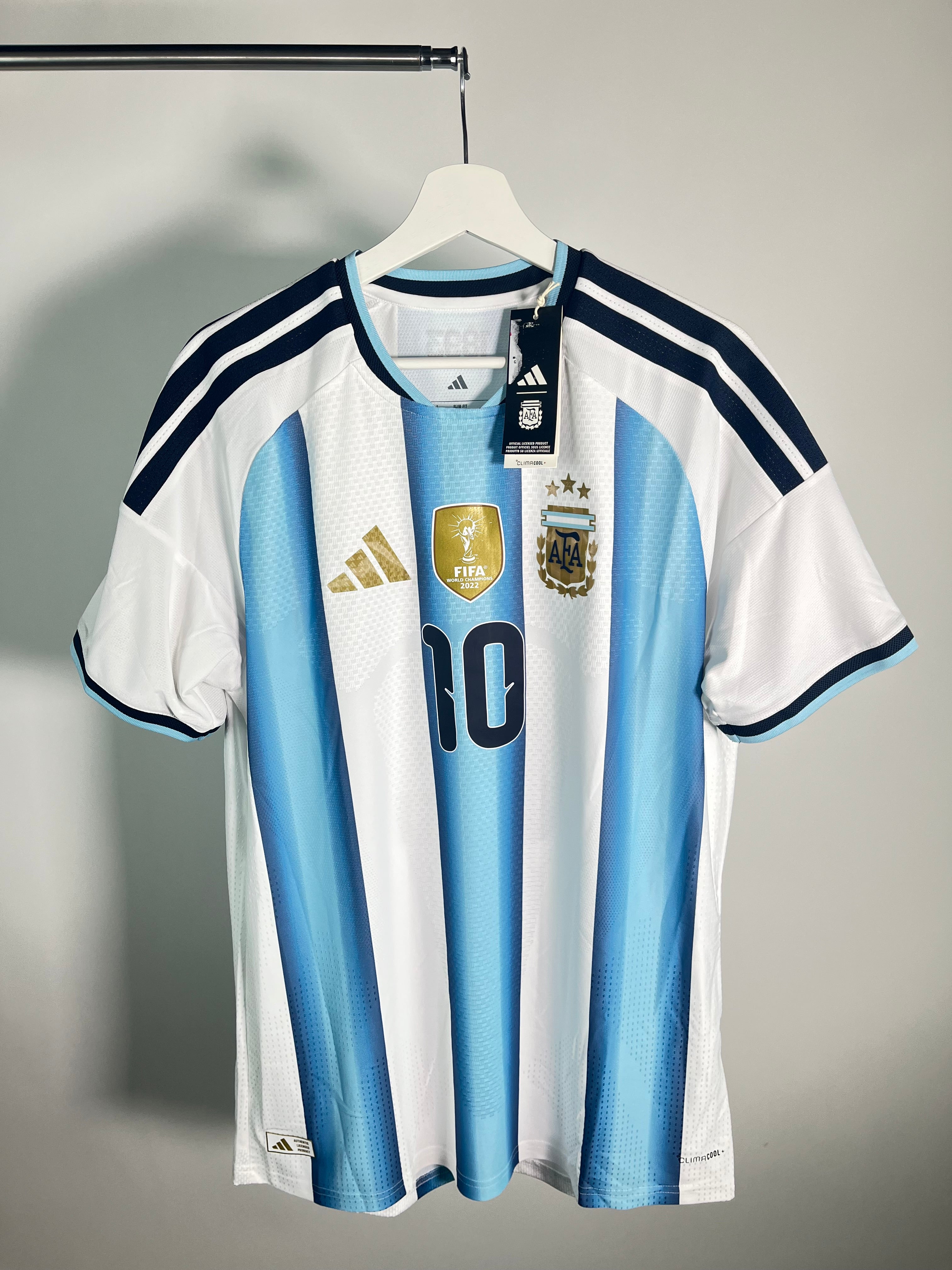 Jersey Argentina Local 2026 2027 Versión Jugador Lionel Messi *C/Etiquetas* (L)