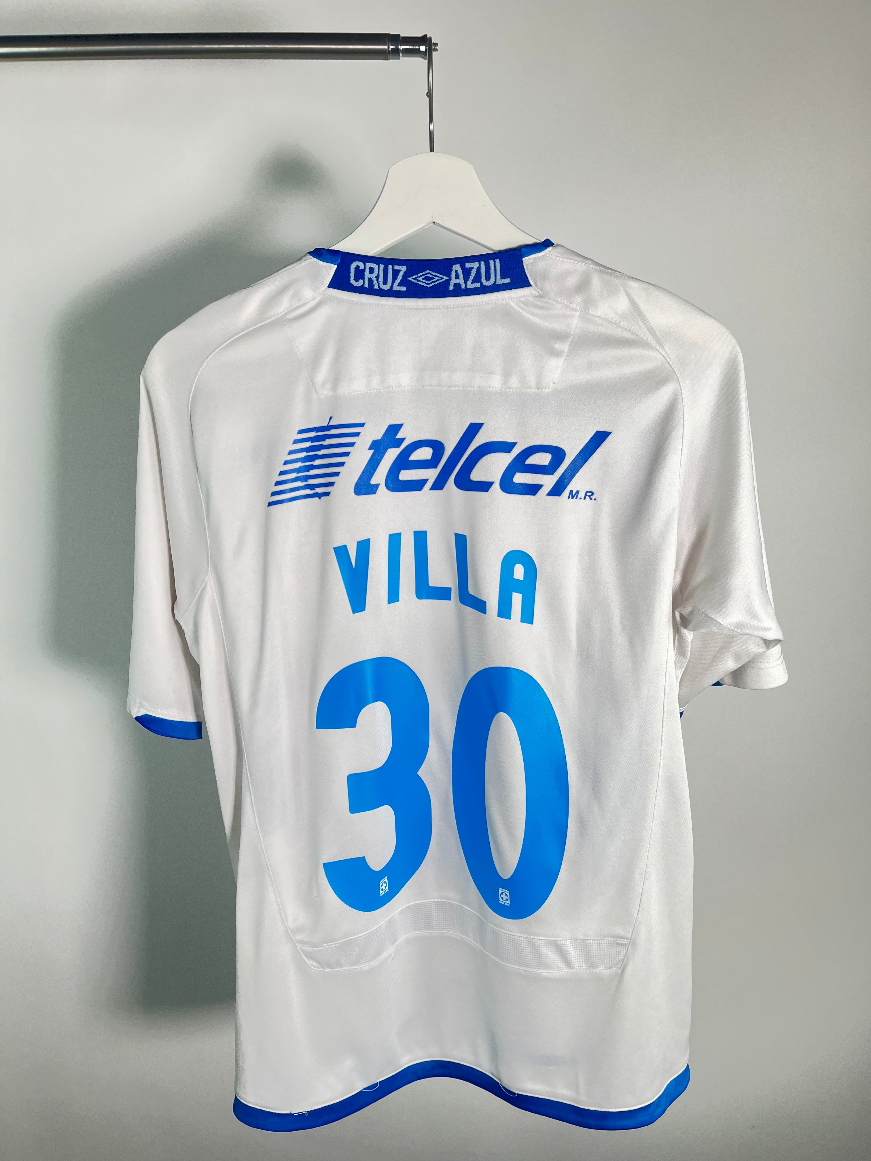 Jersey Cruz Azul Visita 2009 2010 Emanuel Villa (XS)