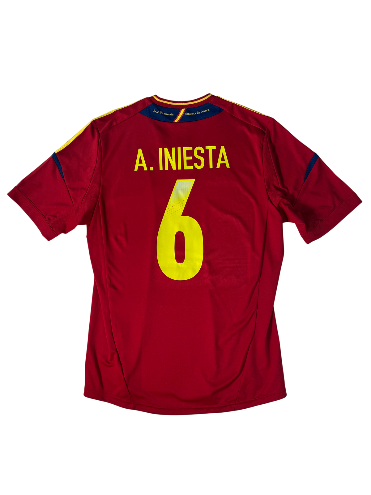 Jersey España Local 2012 2013 Andrés Iniesta (L)
