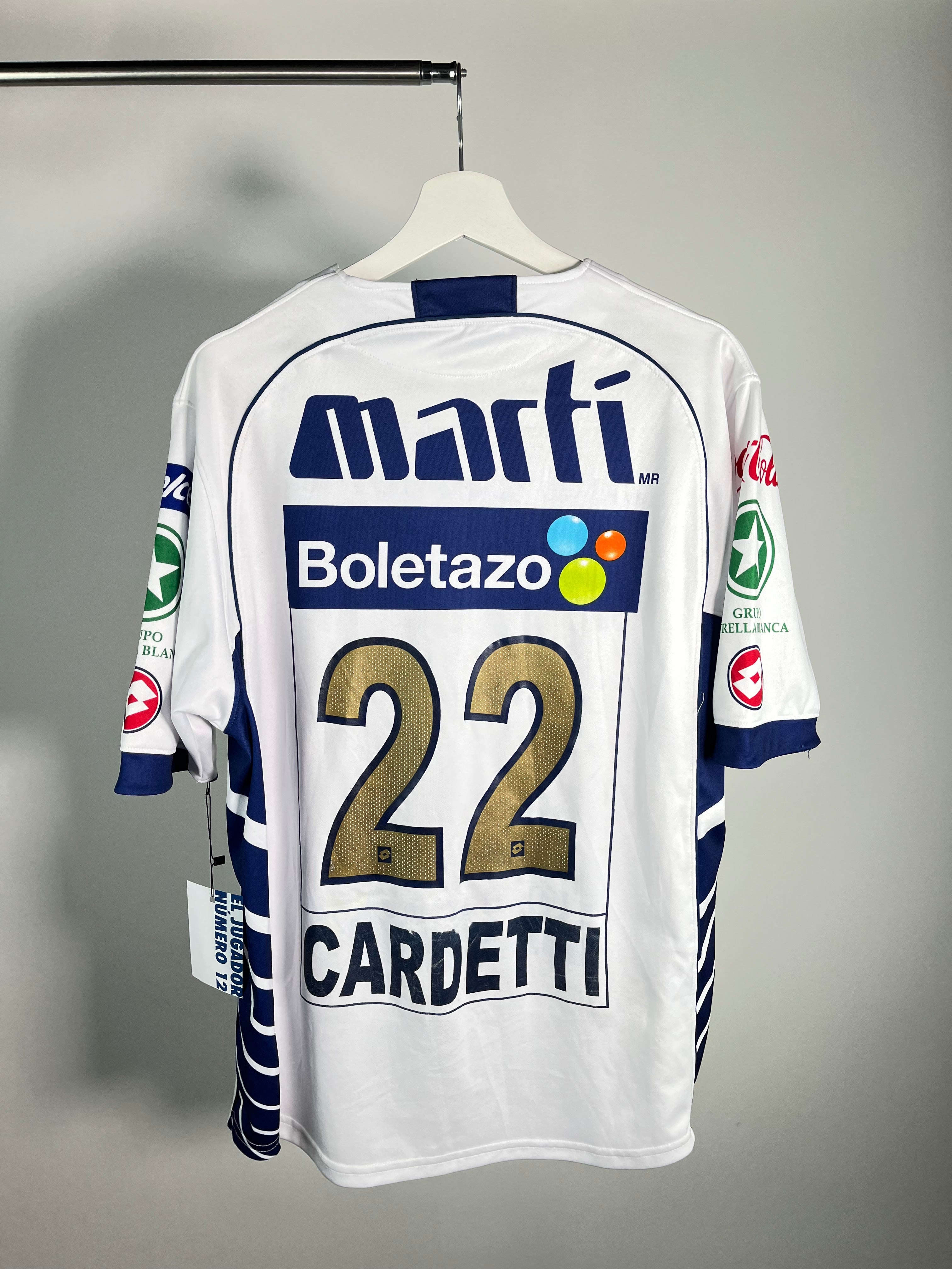 Jersey Pumas Local 2005 2006 Utilería Martín Cardetti (L)