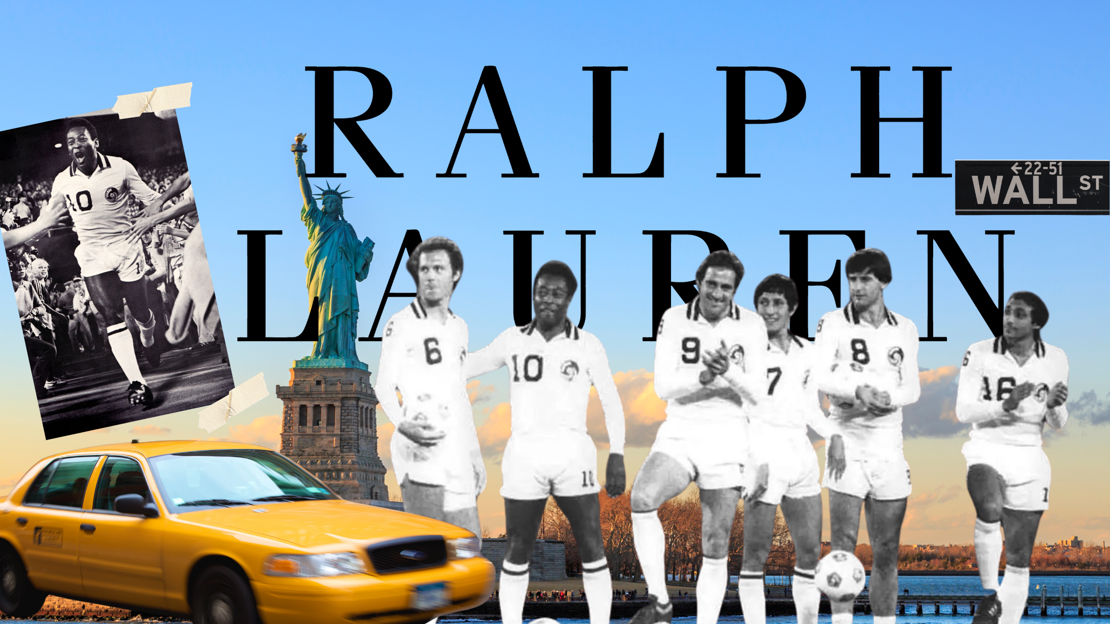 Cuando Pelé y el Cosmos de Nueva York vistieron elegancia: La colaboración con Ralph Lauren