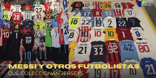 Futbolistas que coleccionan jerseys